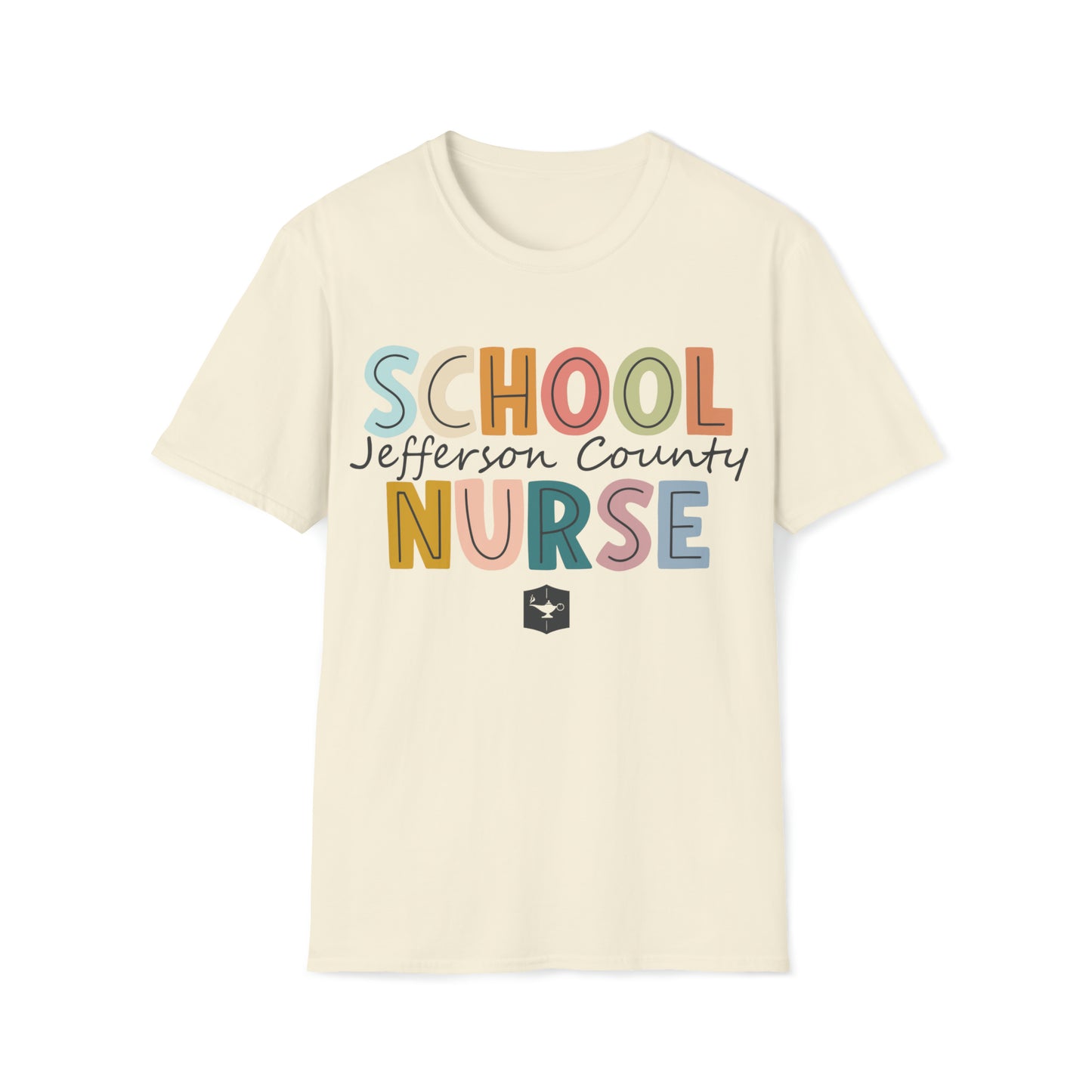 JeffCoEd Nurse Colorful Softstyle T-Shirt