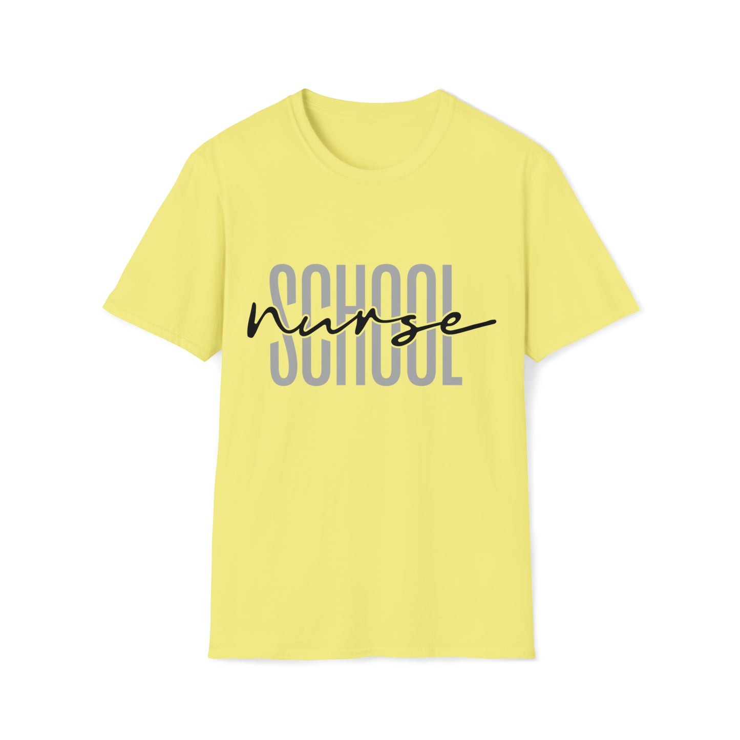 School Nurse Simple Softstyle T-Shirt