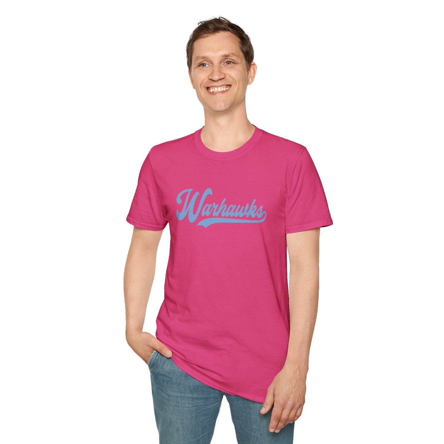 VB Warhawks Vintage Script - Unisex Softstyle T-Shirt