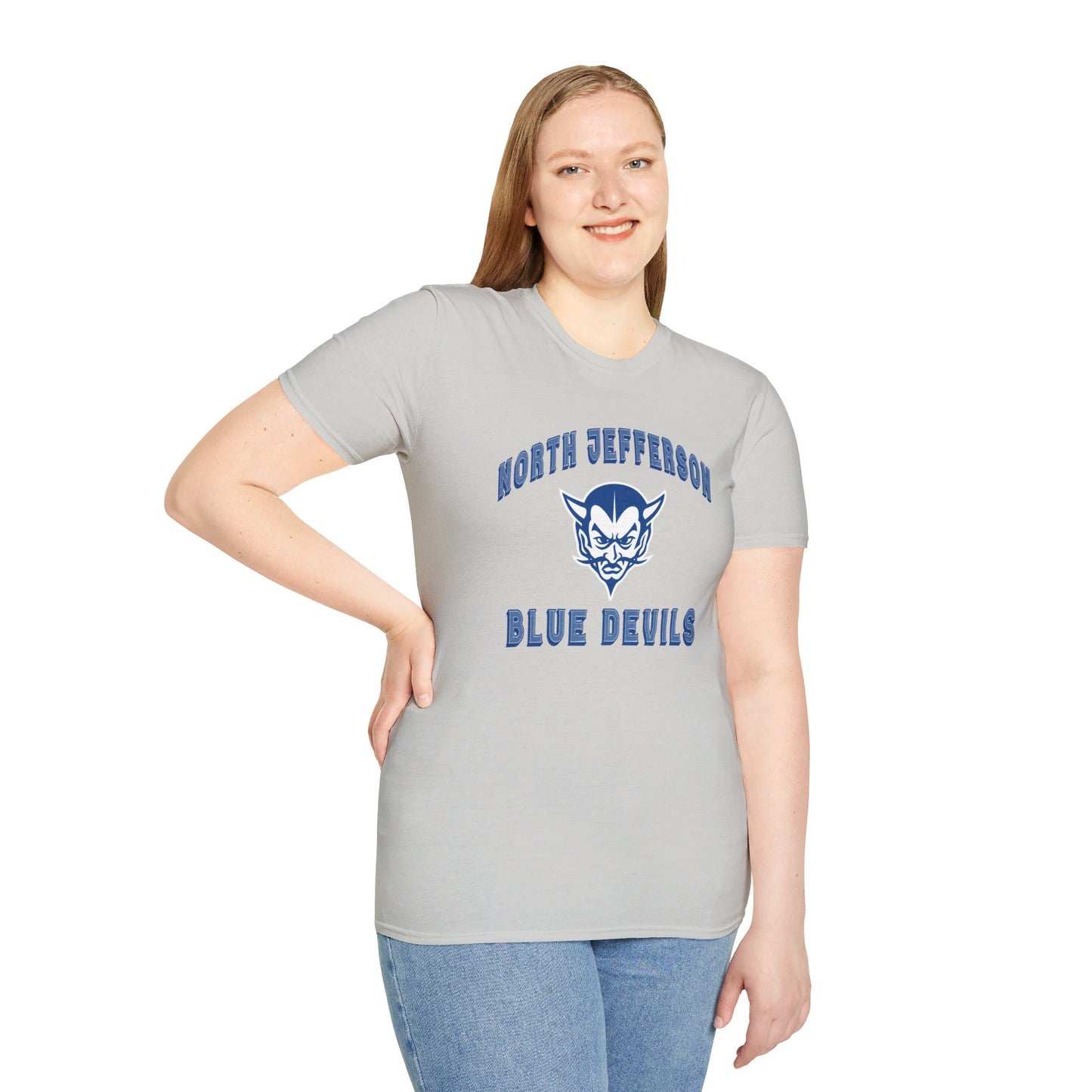 NJ Blue Devils Vintage Softstyle T-Shirt