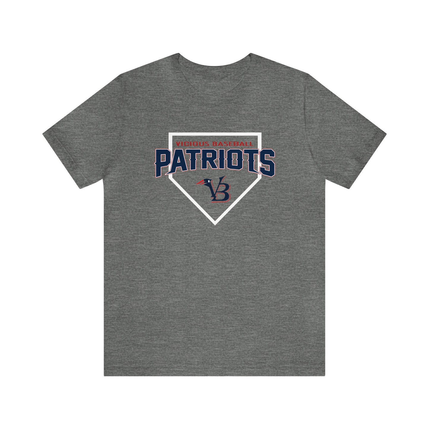 VB Patriots Plate Jersey Short Sleeve Tee