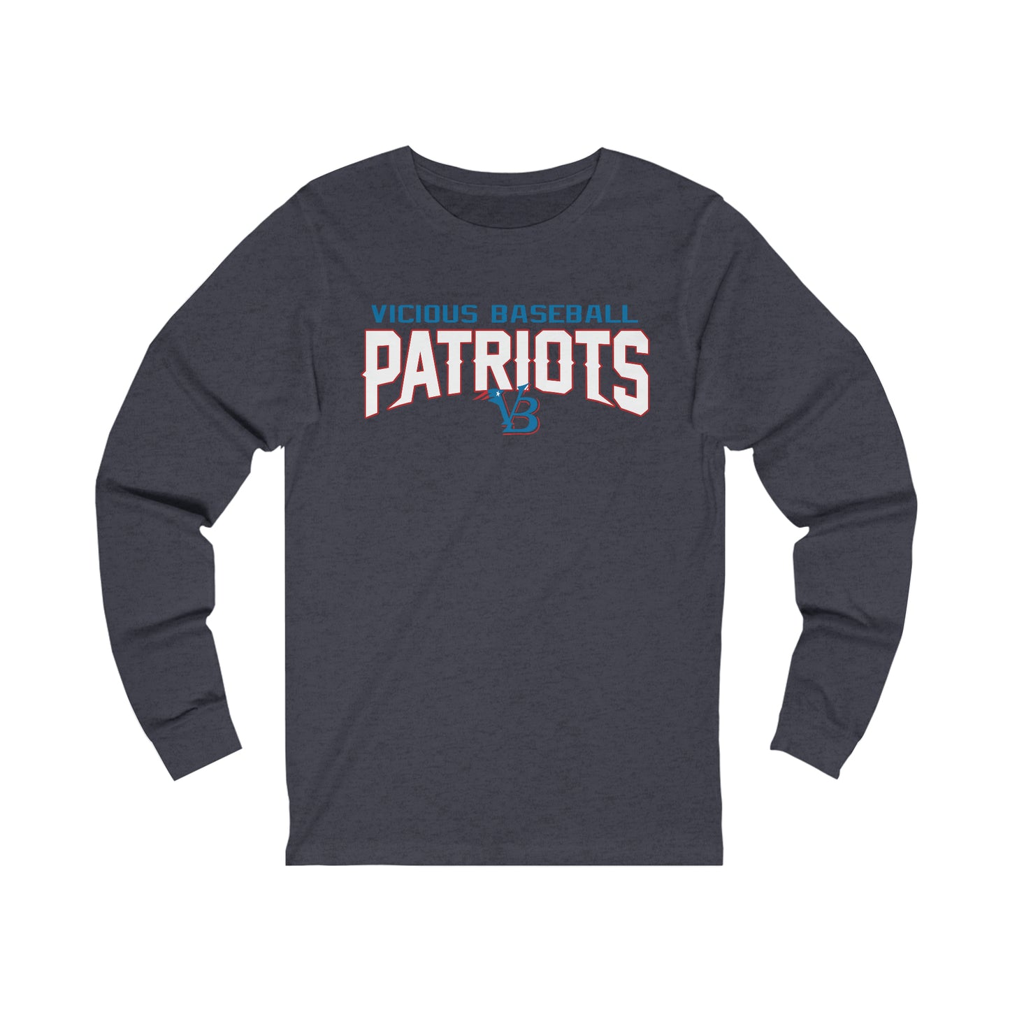 VB Patriots Jersey Long Sleeve Tee