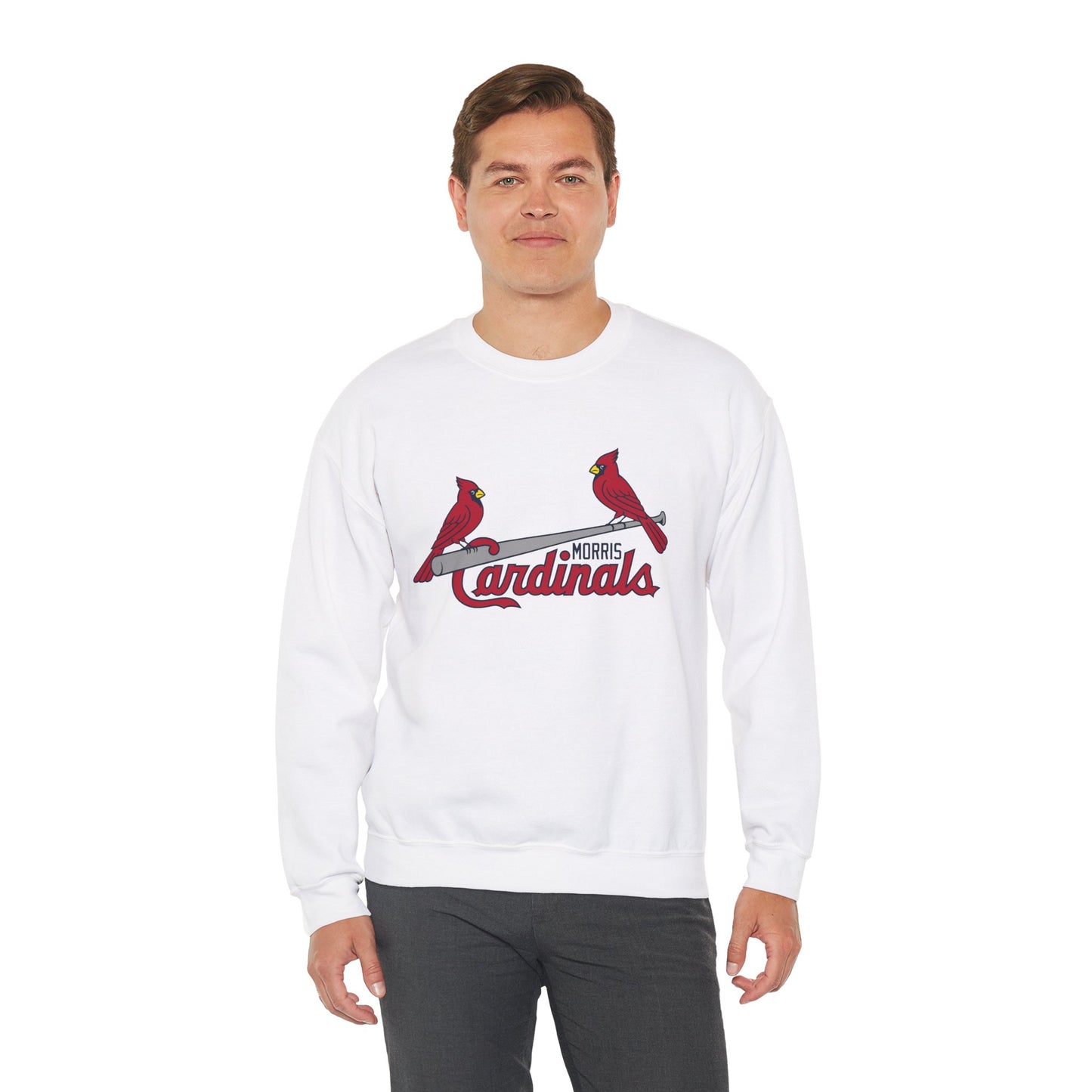 Morris Cardinals Unisex Heavy Blend™ Crewneck Sweatshirt