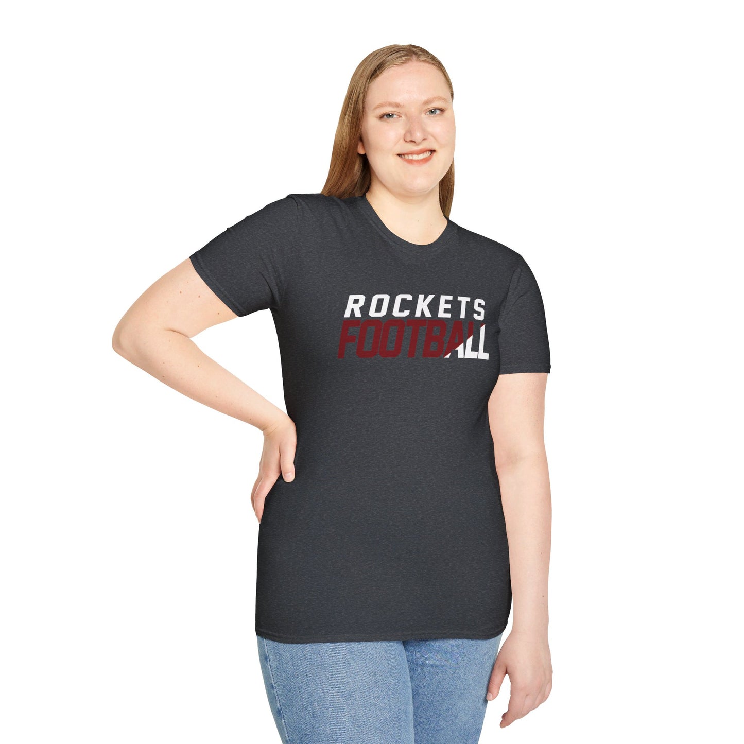 Rockets FootbALL Unisex Softstyle T-Shirt