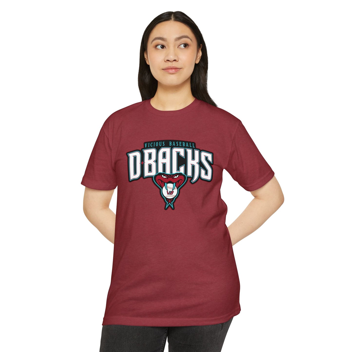 VB Dbacks Unisex CVC Jersey T-shirt