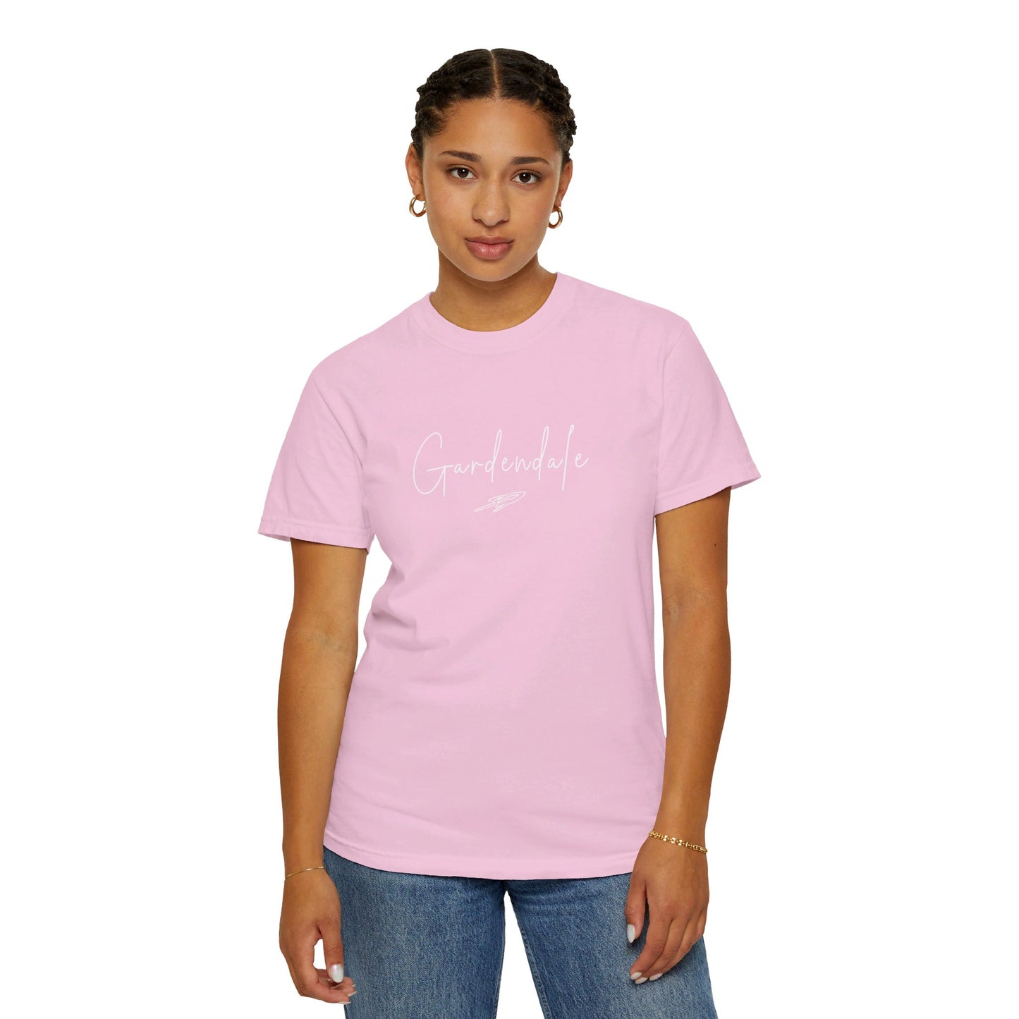 Gardendale Script Unisex Garment-Dyed T-shirt