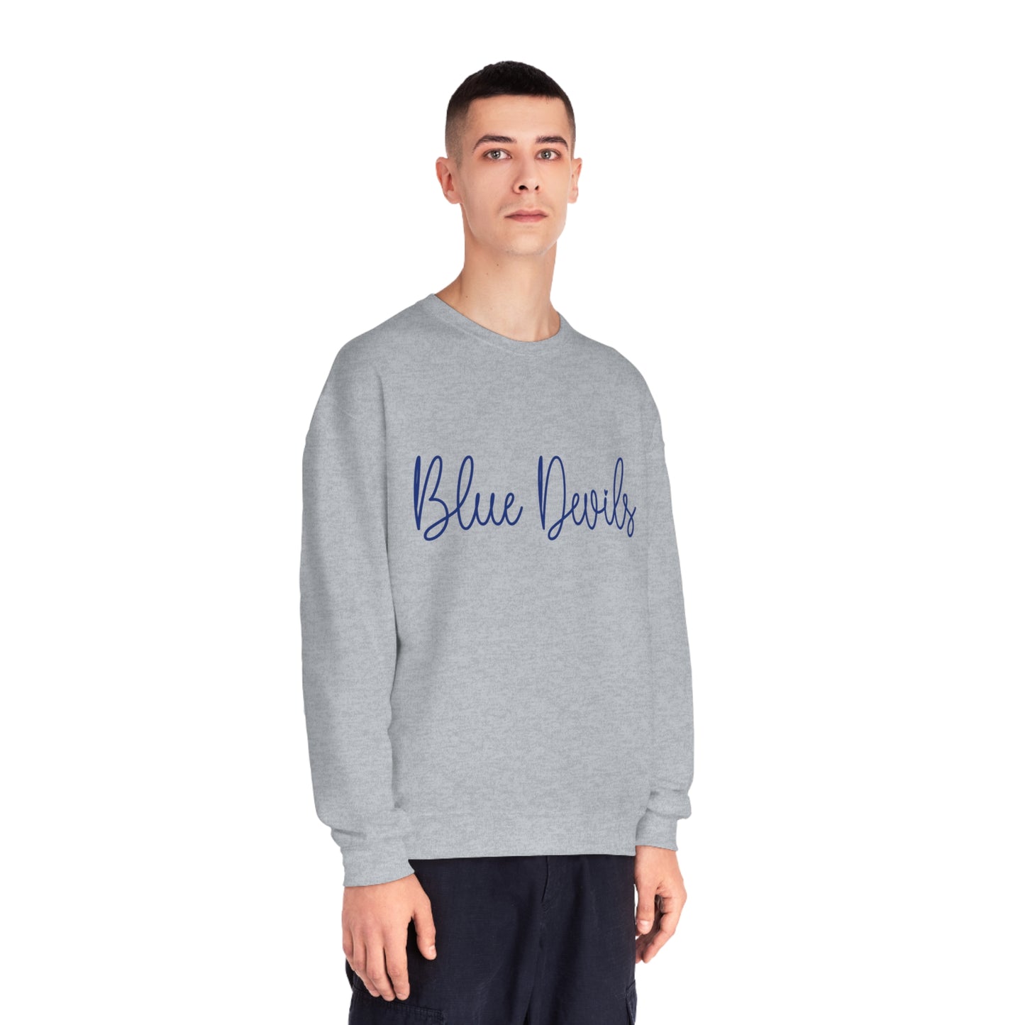 Blue Devils Script Crewneck Sweatshirt