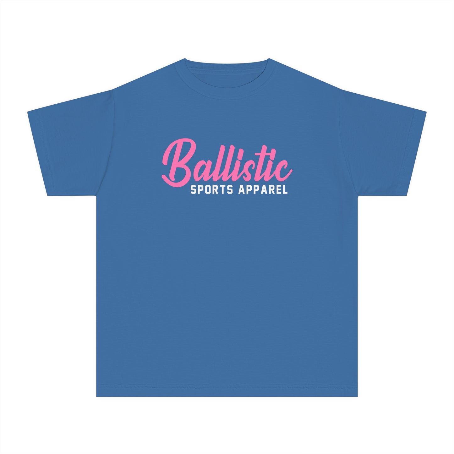 Ballistic Pink Logo Youth Midweight Tee