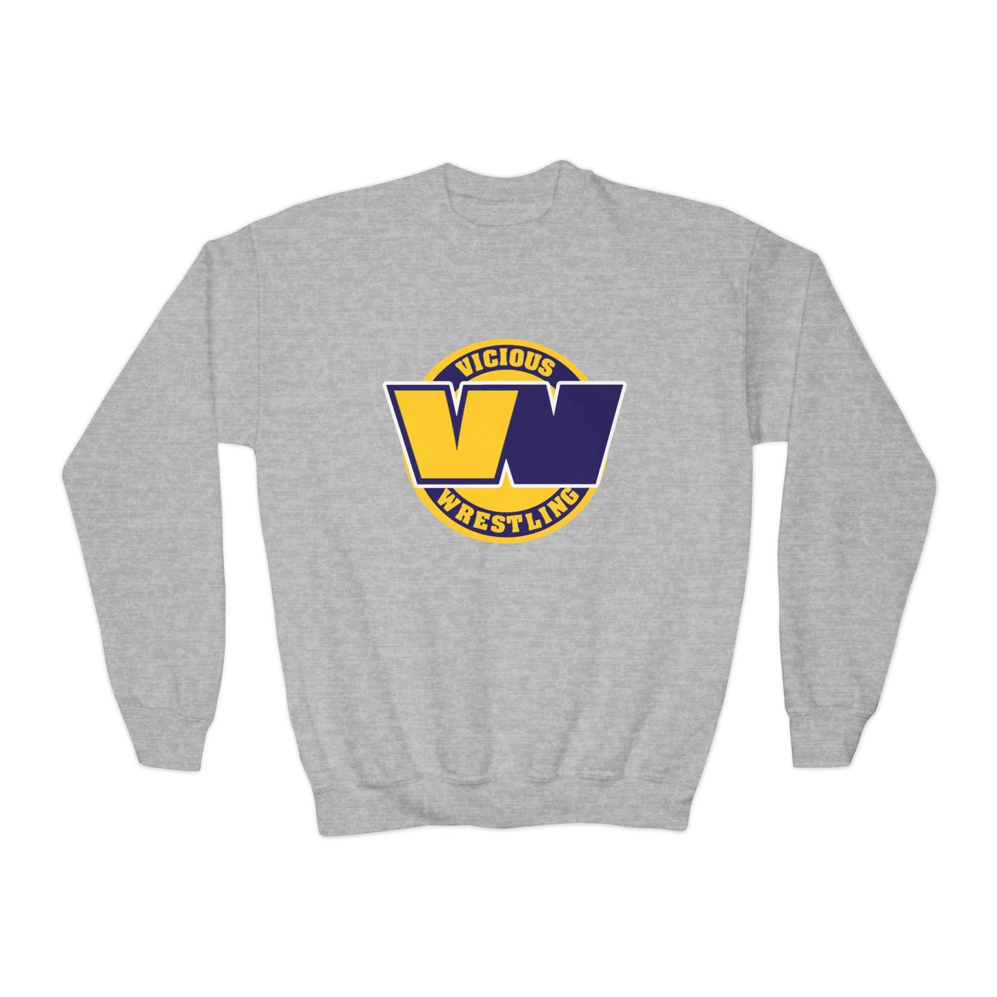 Vicious Wrestling Youth Crewneck Sweatshirt