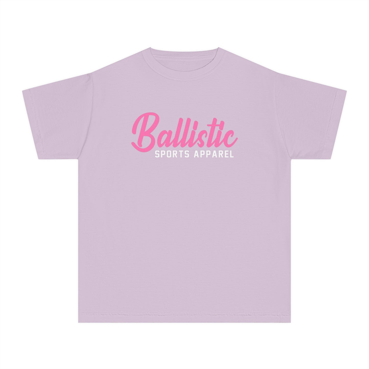 Ballistic Pink Logo Youth Midweight Tee