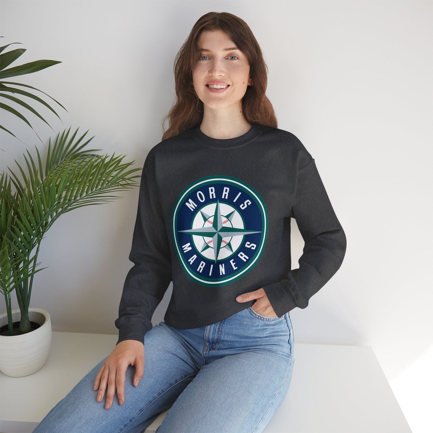 Morris Mariners Unisex Heavy Blend™ Crewneck Sweatshirt