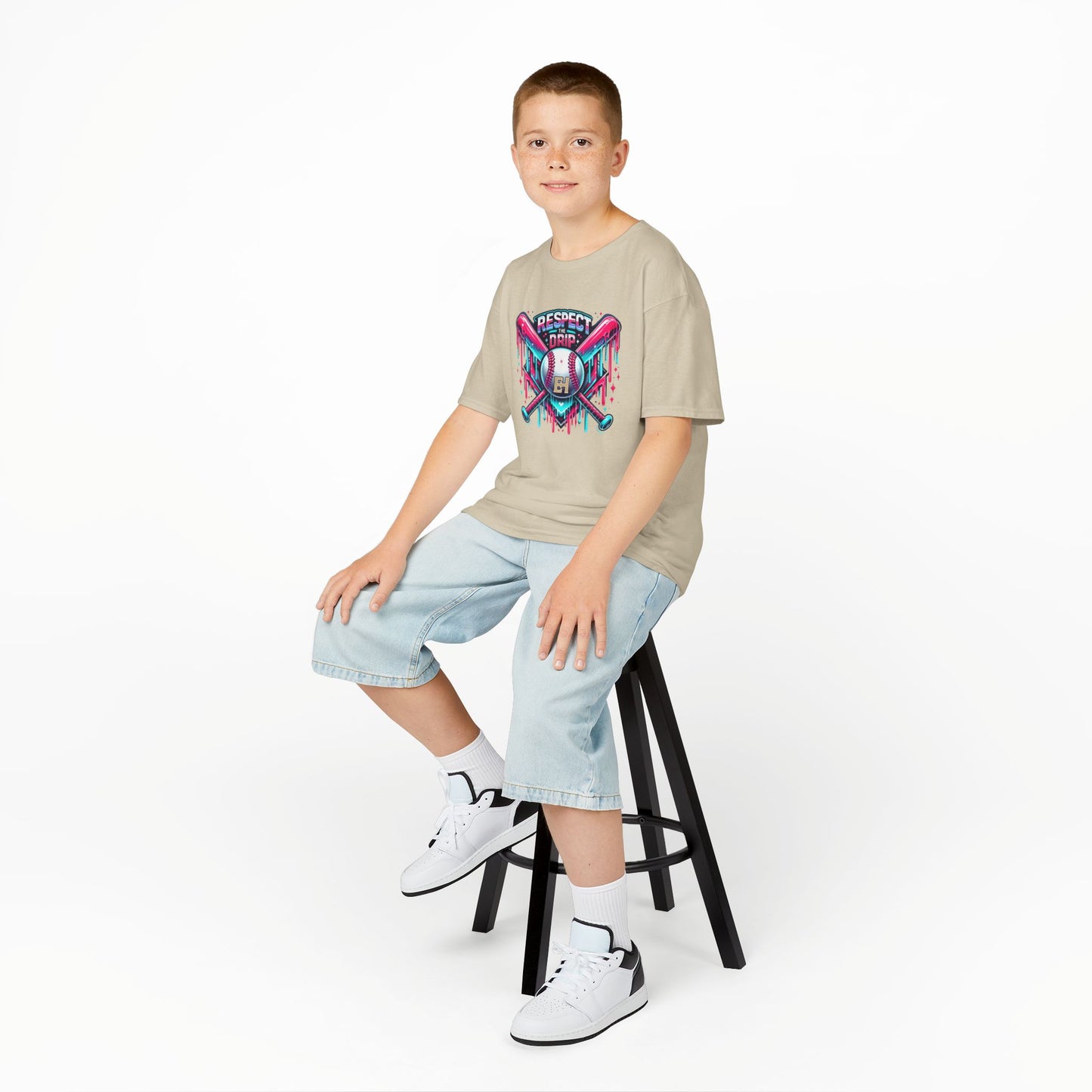 Elite Heat "Respect the Drip" Alt Tee - Youth
