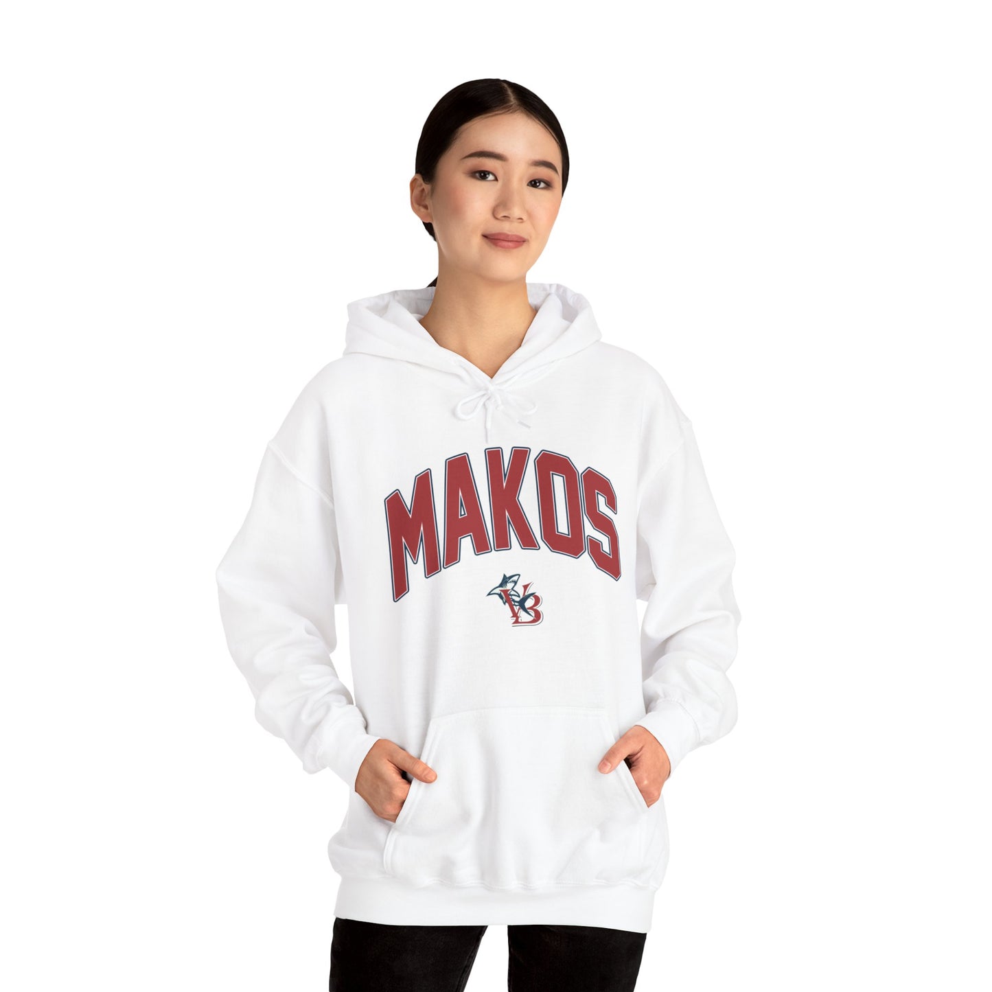 VB MAKOS Heavy Blend Hooded Sweatshirt - Team Spirit Apparel