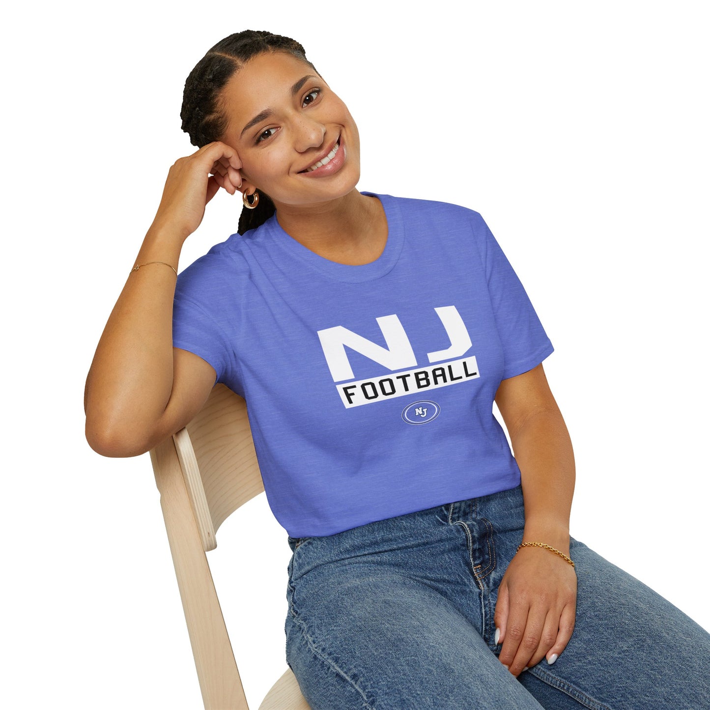 NJ Football Unisex Softstyle T-Shirt