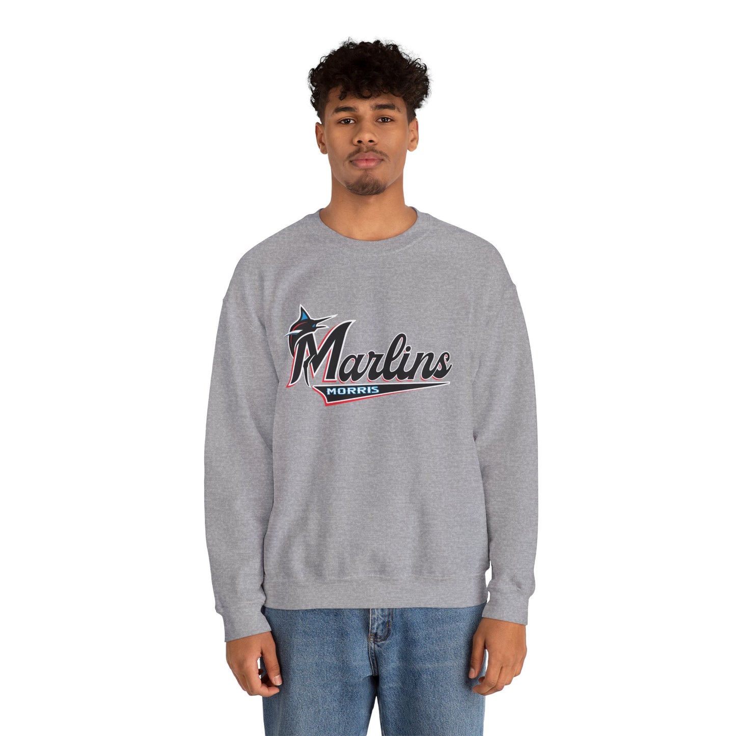 Morris Marlins Heavy Blend™ Crewneck Sweatshirt