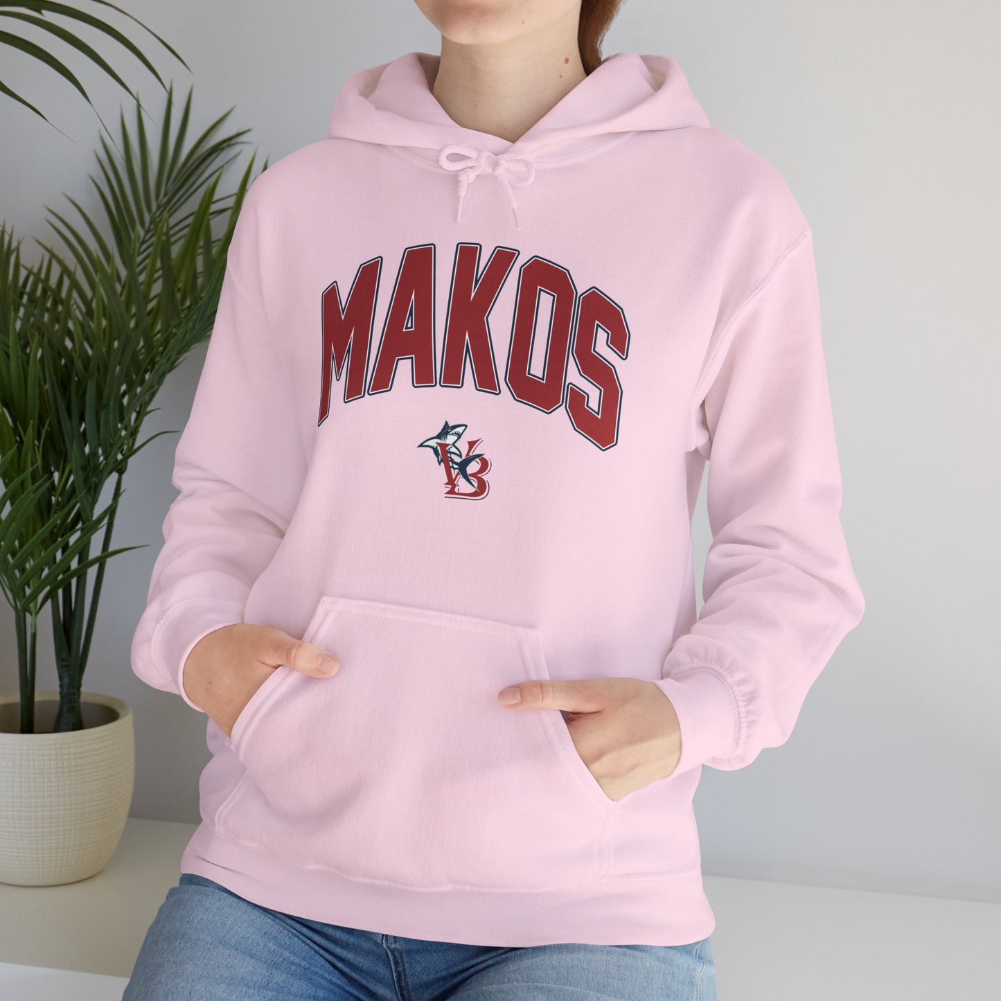 VB MAKOS Heavy Blend Hooded Sweatshirt - Team Spirit Apparel