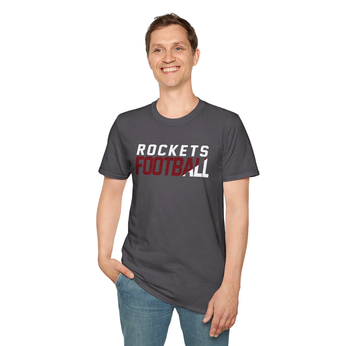 Rockets FootbALL Unisex Softstyle T-Shirt