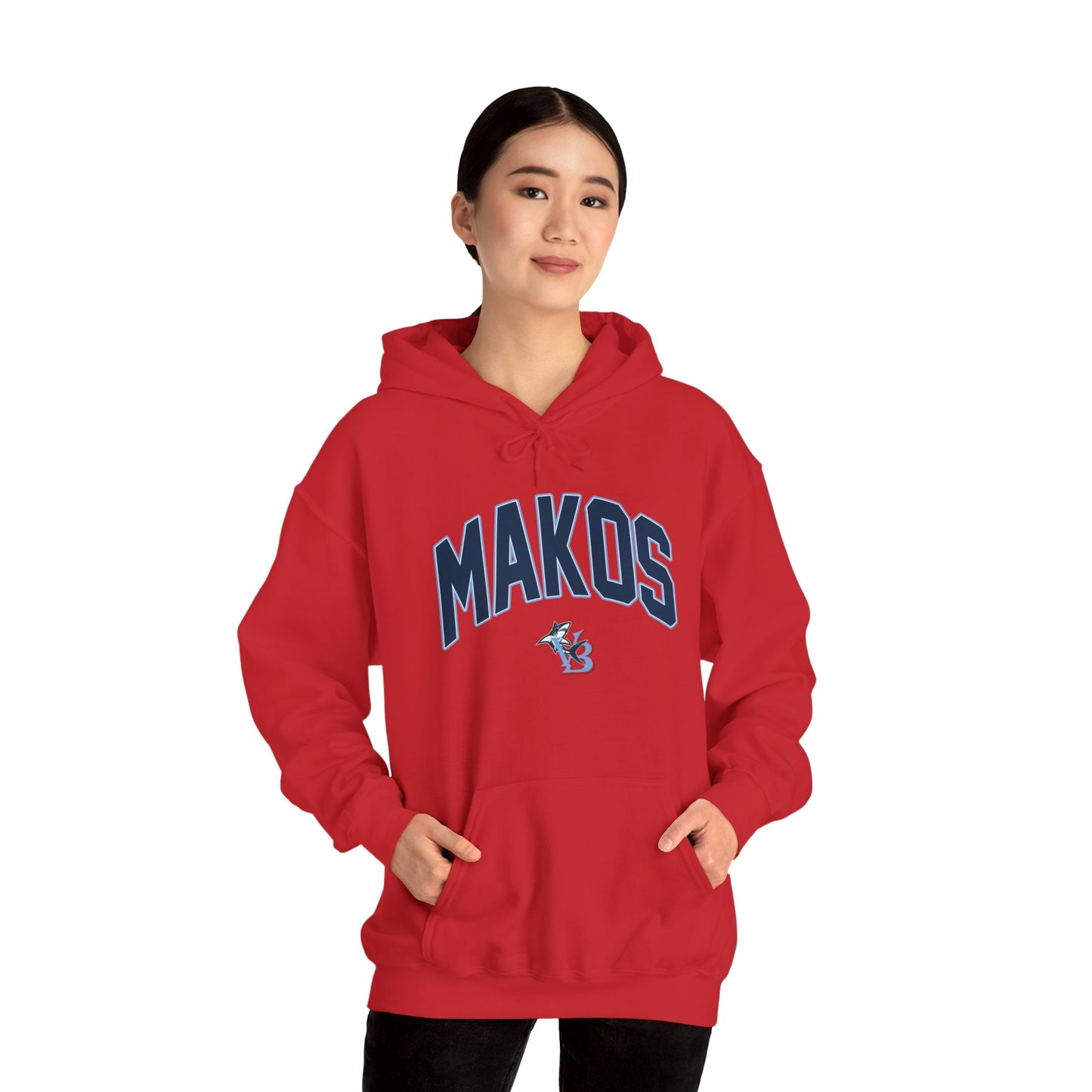 VB MAKOS Heavy Blend Hooded Sweatshirt - Team Spirit Apparel