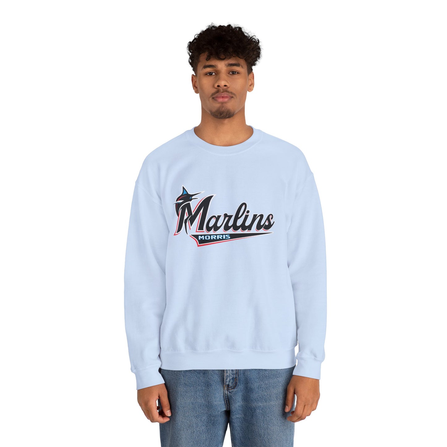 Morris Marlins Heavy Blend™ Crewneck Sweatshirt