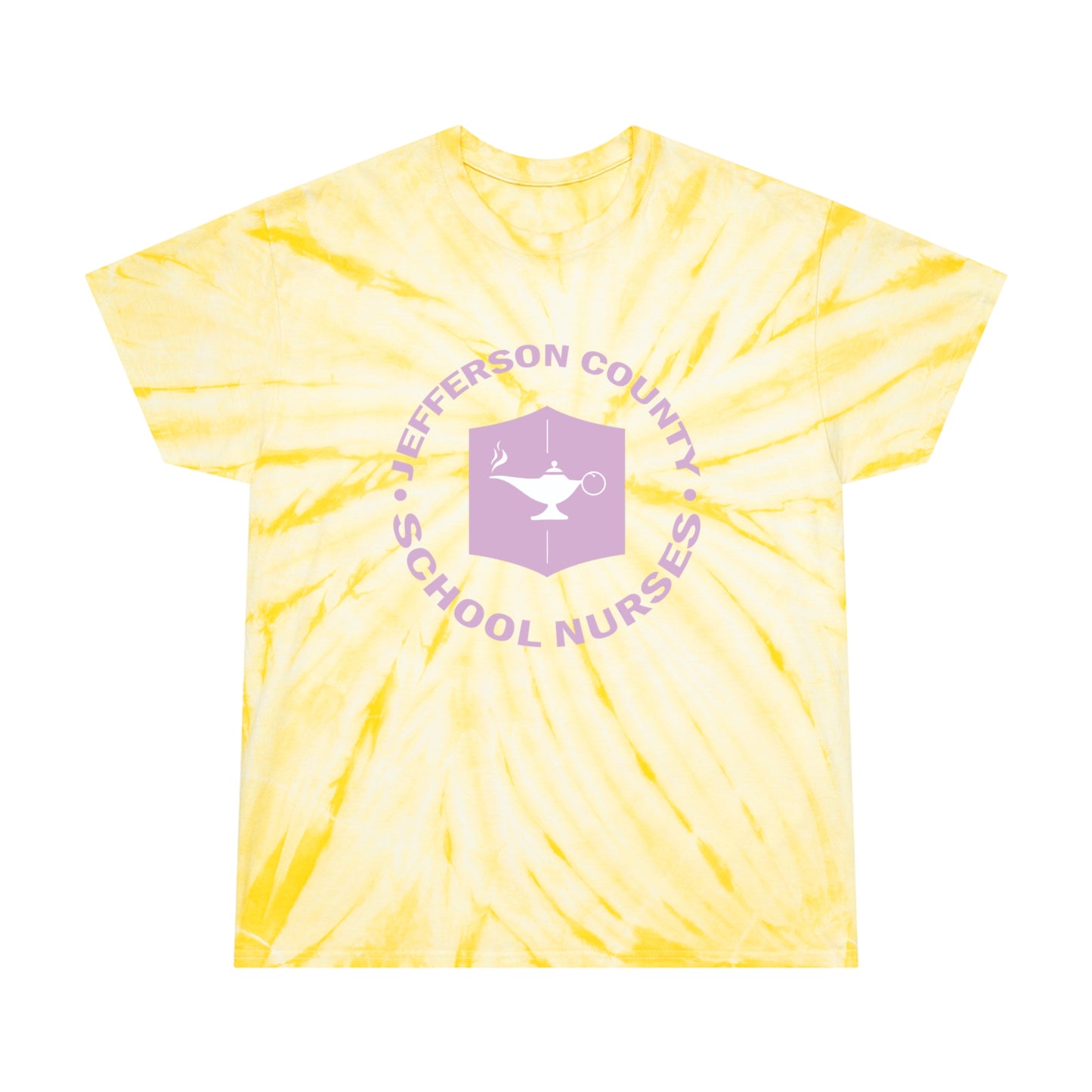 JeffCoEd Nurse Tie-Dye Tee, Cyclone