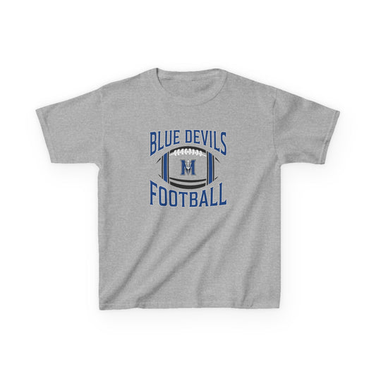 Kids Blue Devils Football Tee