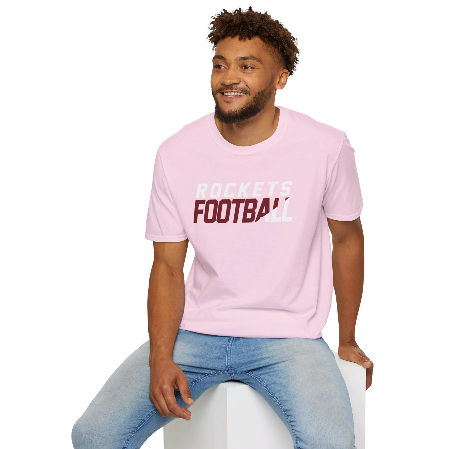 Rockets FootbALL Unisex Softstyle T-Shirt