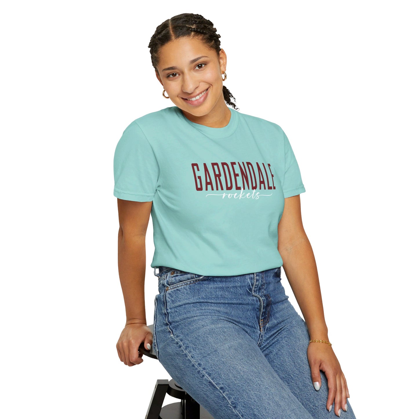 Gardendale Rockets Unisex Garment-Dyed T-shirt