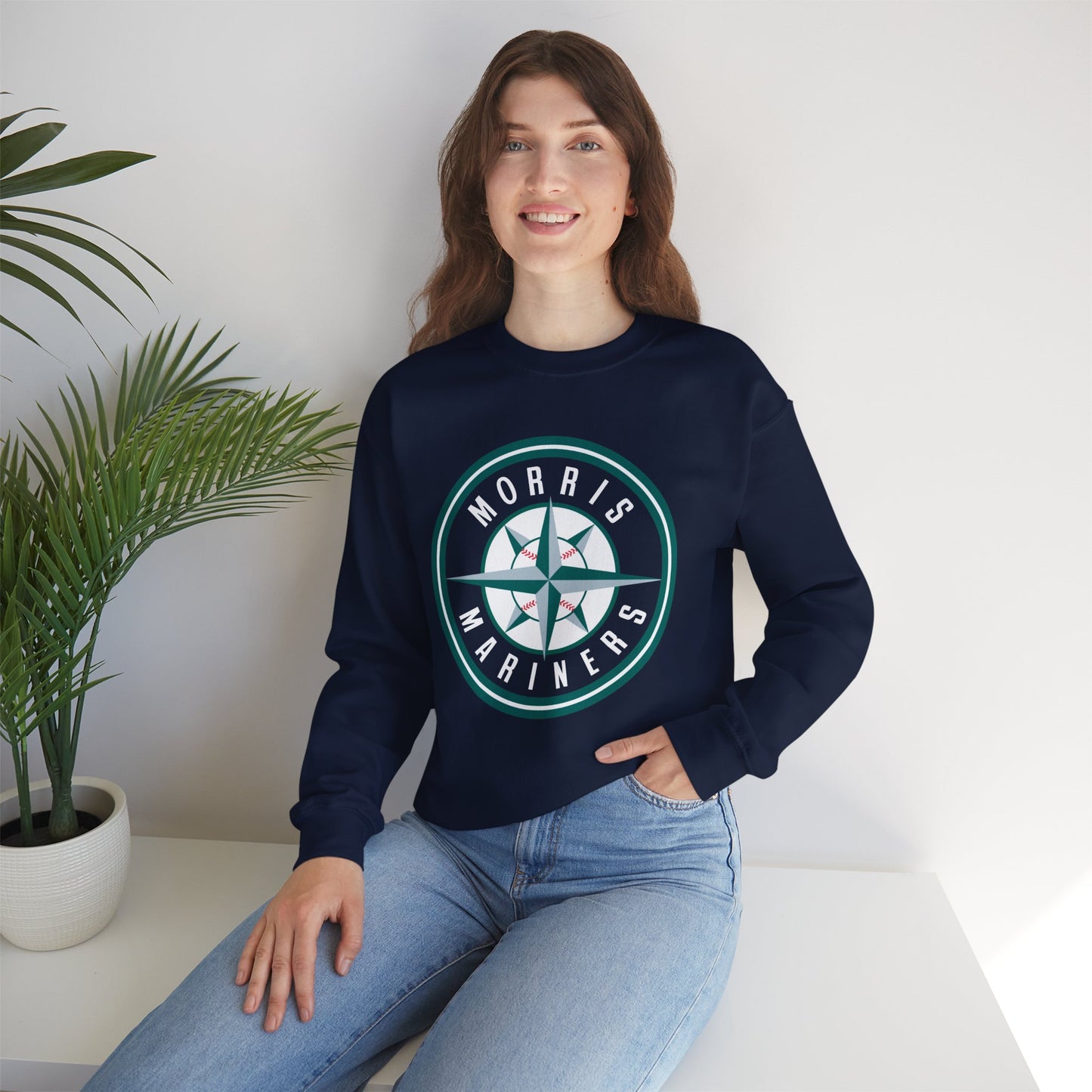 Morris Mariners Unisex Heavy Blend™ Crewneck Sweatshirt