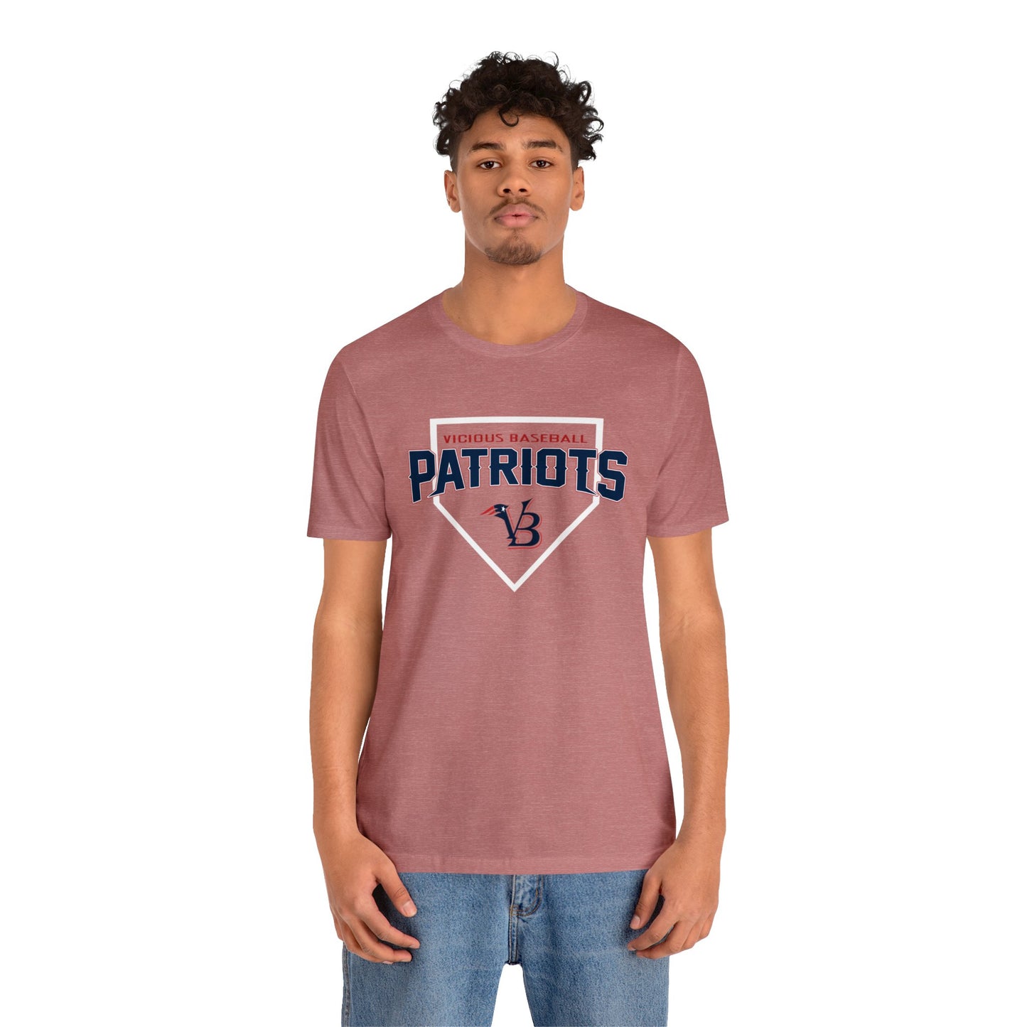 VB Patriots Plate Jersey Short Sleeve Tee