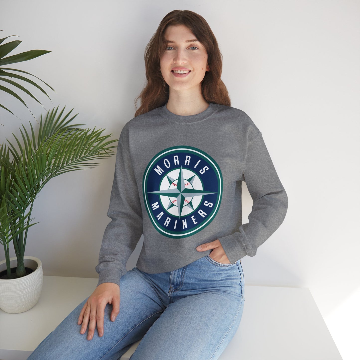 Morris Mariners Unisex Heavy Blend™ Crewneck Sweatshirt