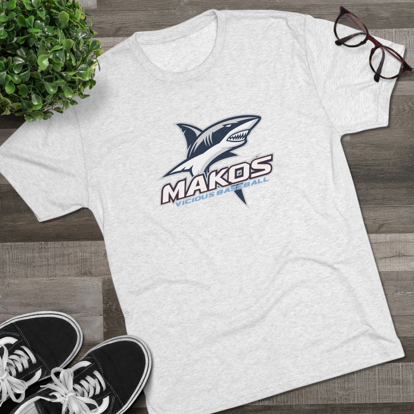 VB Mako Tri-Blend Crew Tee