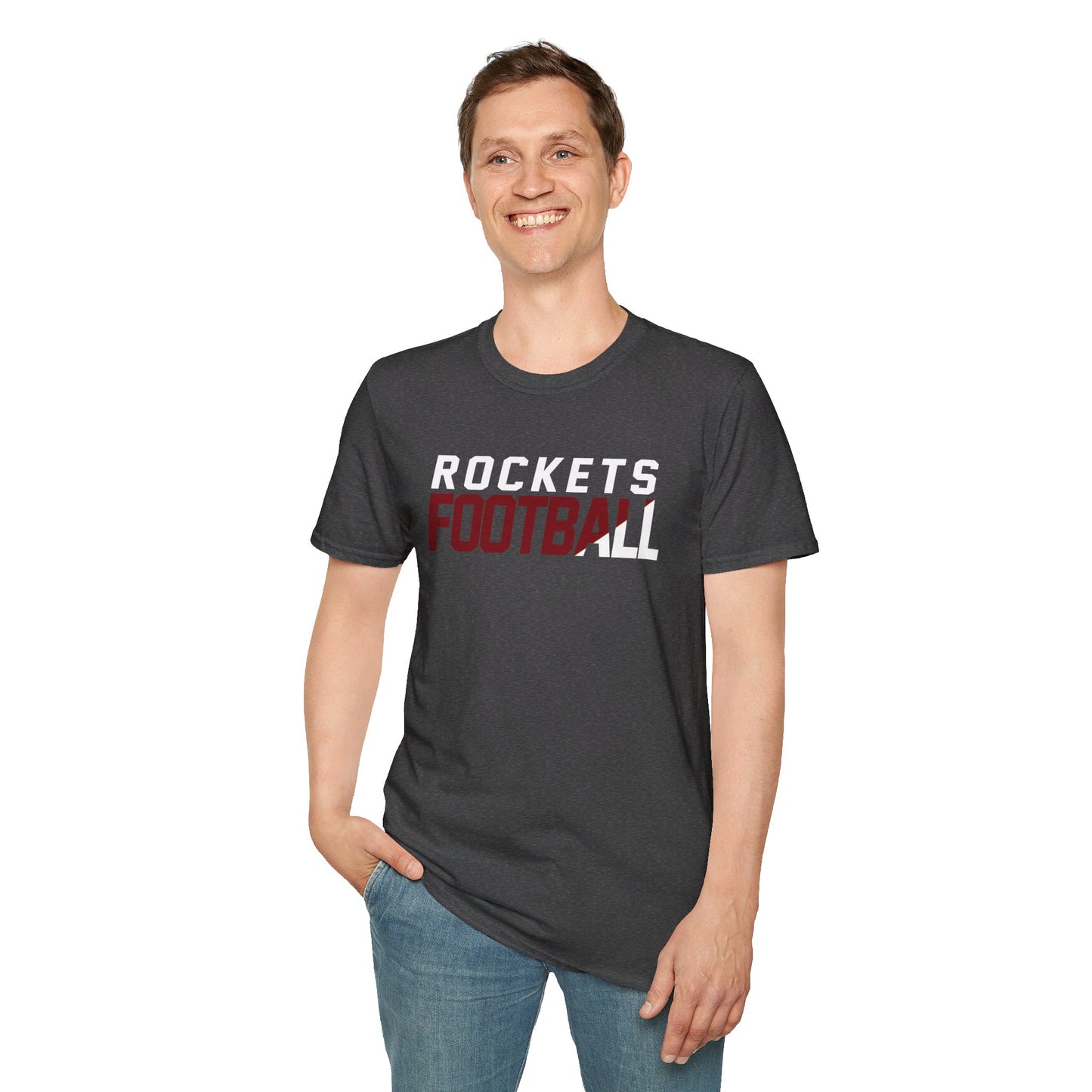 Rockets FootbALL Unisex Softstyle T-Shirt