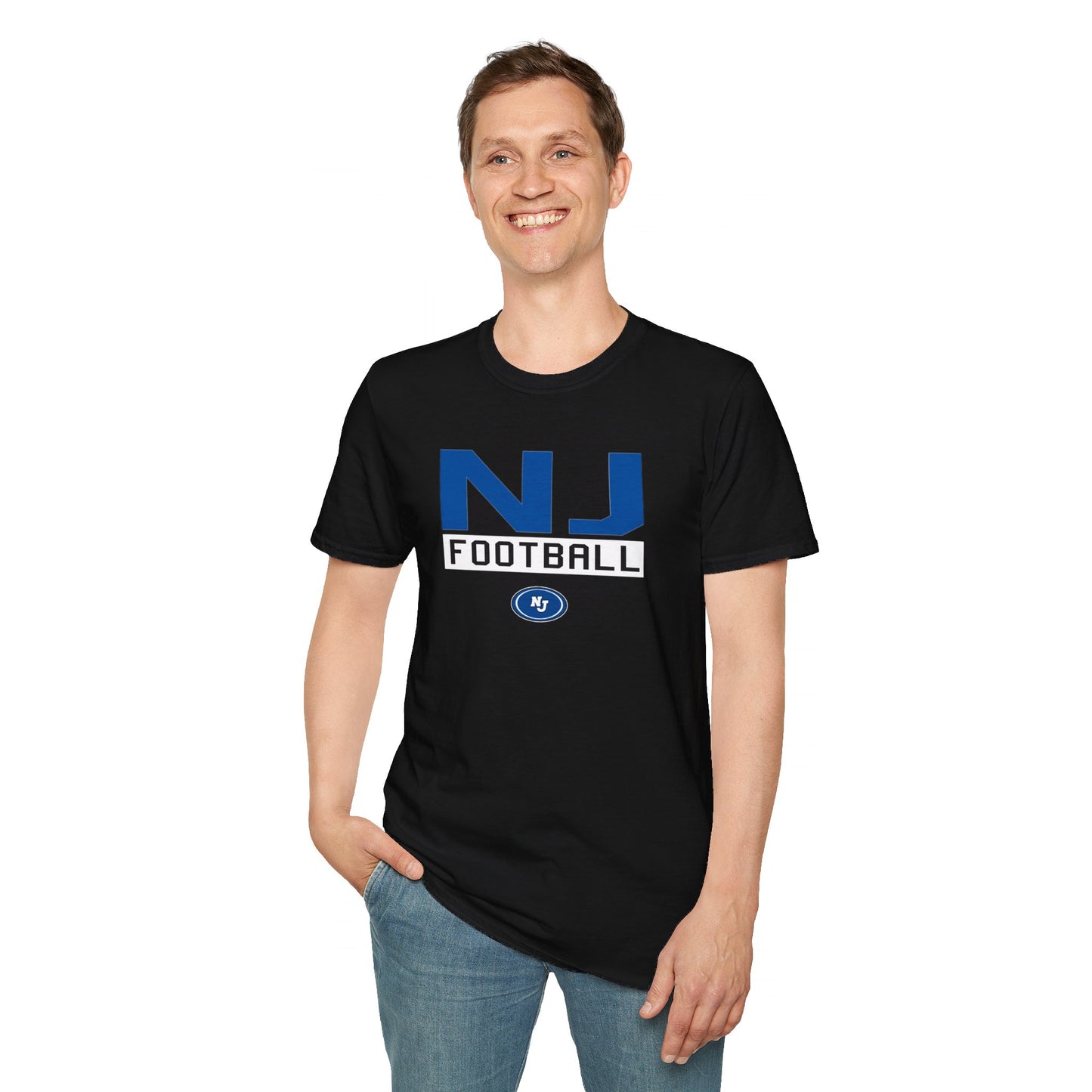 NJ Football Unisex Softstyle T-Shirt