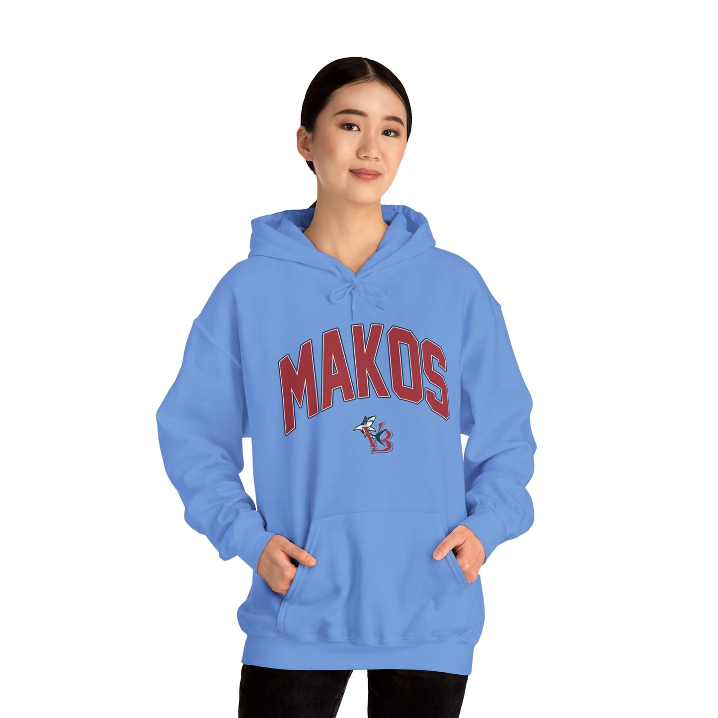 VB MAKOS Heavy Blend Hooded Sweatshirt - Team Spirit Apparel