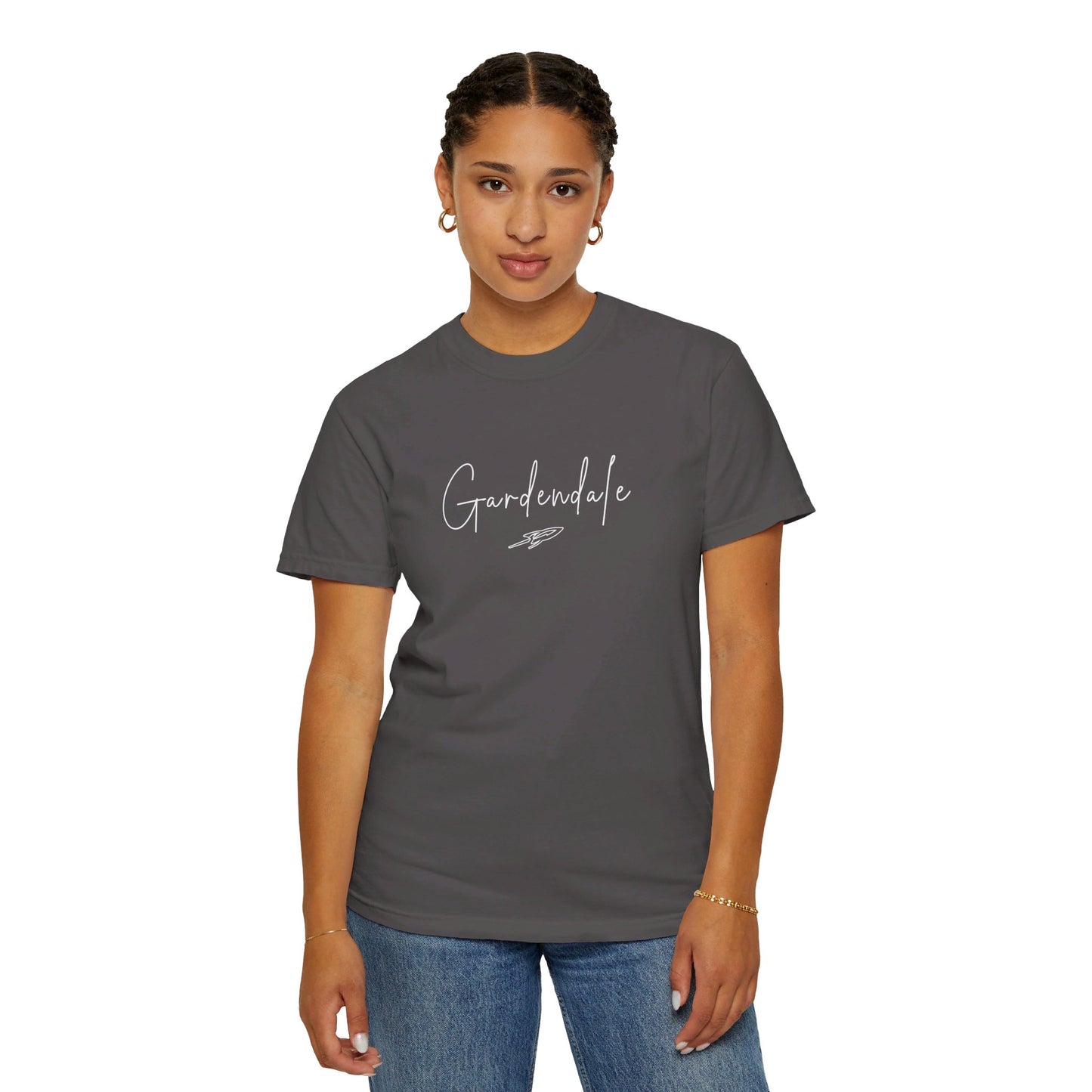 Gardendale Script Unisex Garment-Dyed T-shirt