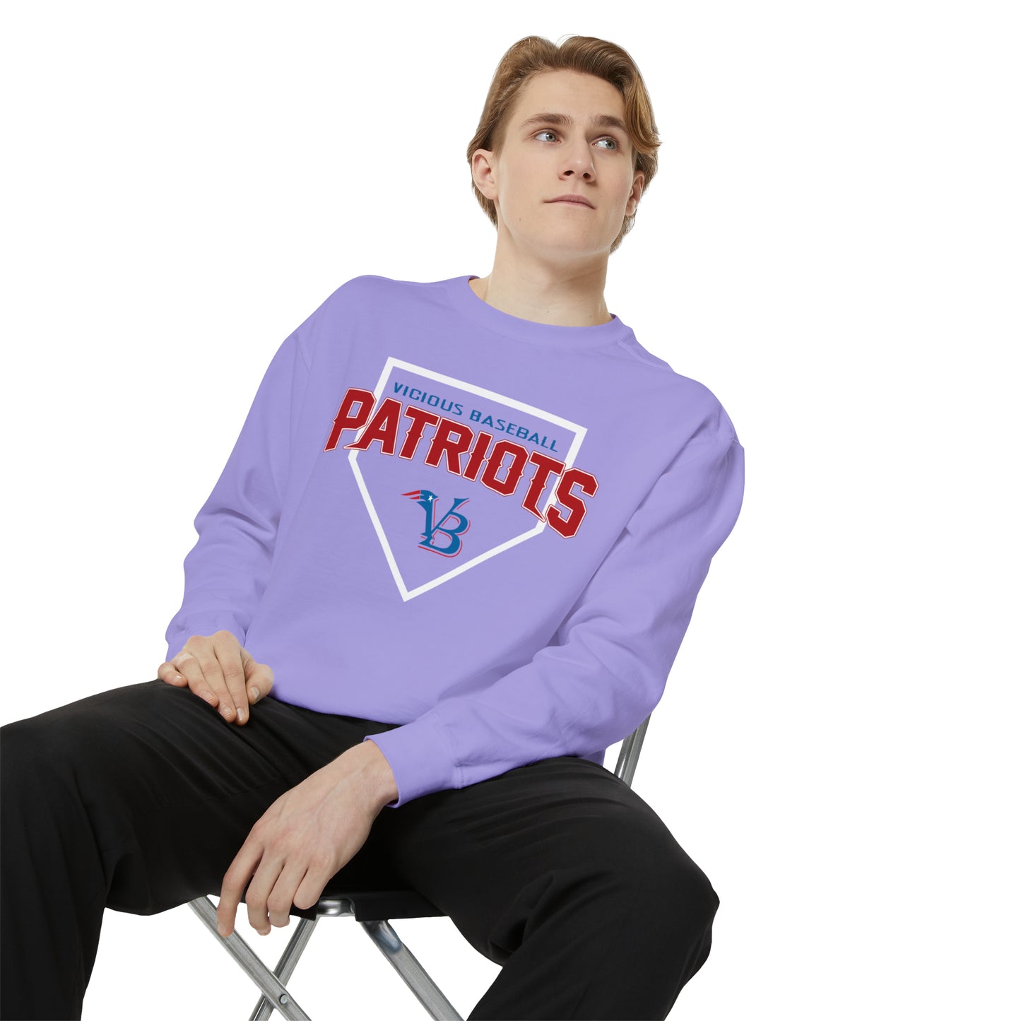 VB Patriots Garment-Dyed Sweatshirt