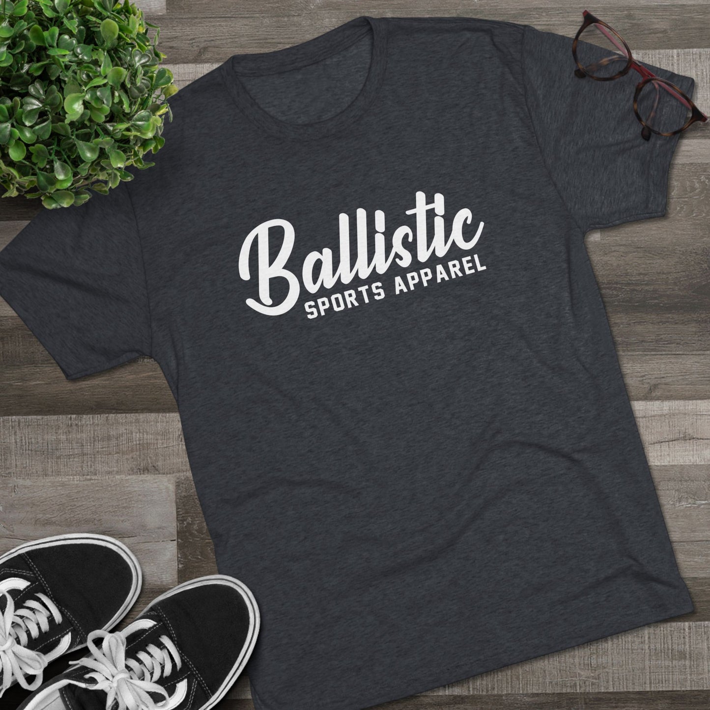 Ballistic Script Tri-Blend Crew Tee