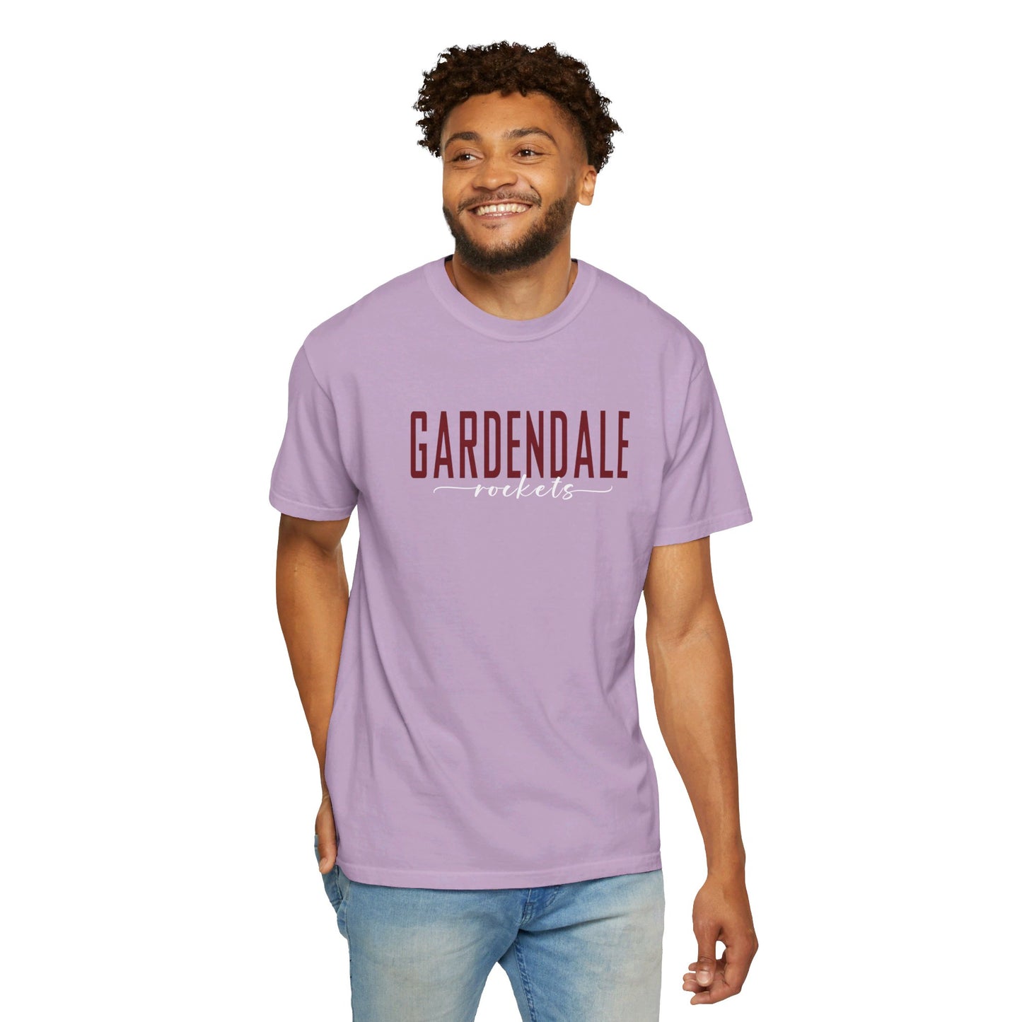 Gardendale Rockets Unisex Garment-Dyed T-shirt