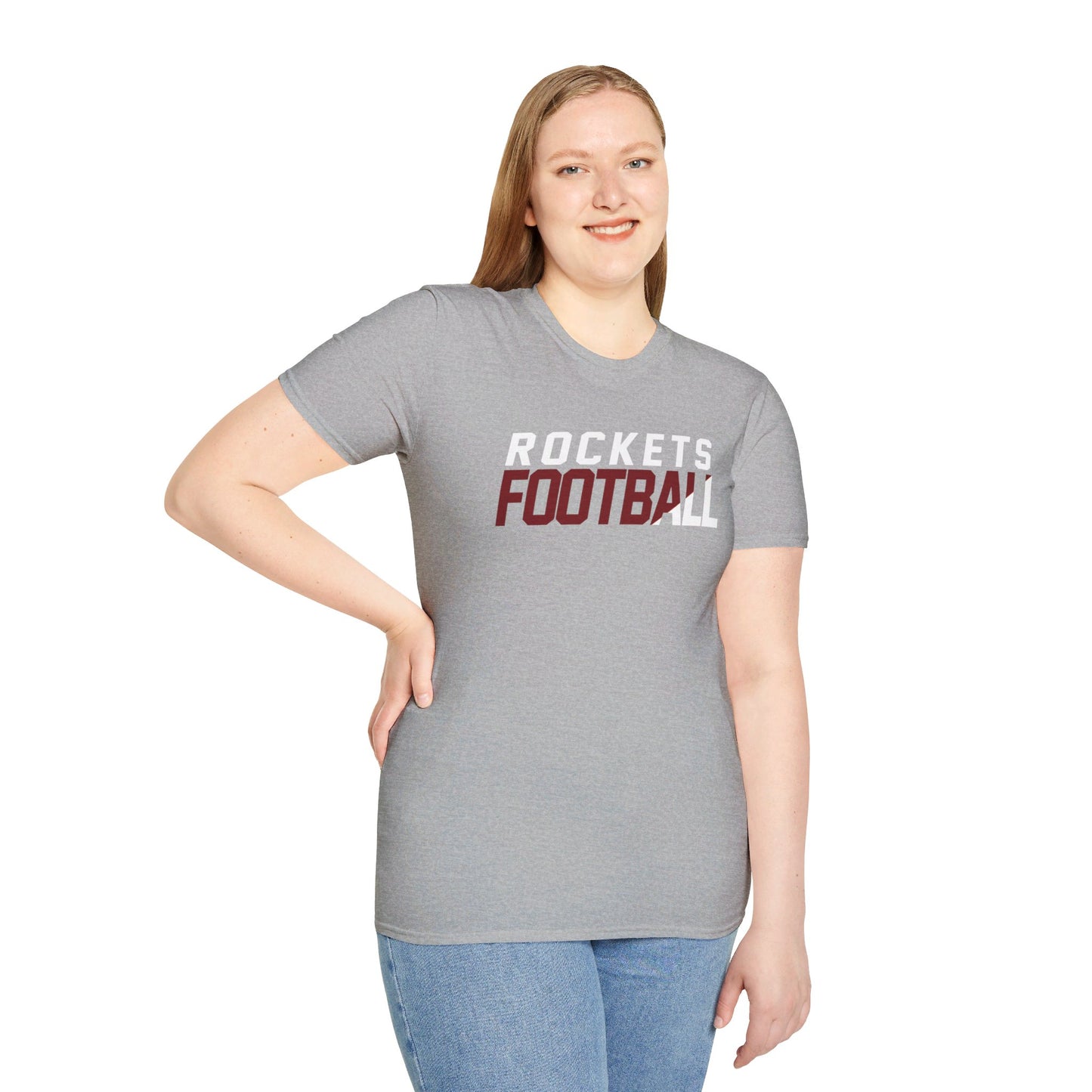 Rockets FootbALL Unisex Softstyle T-Shirt