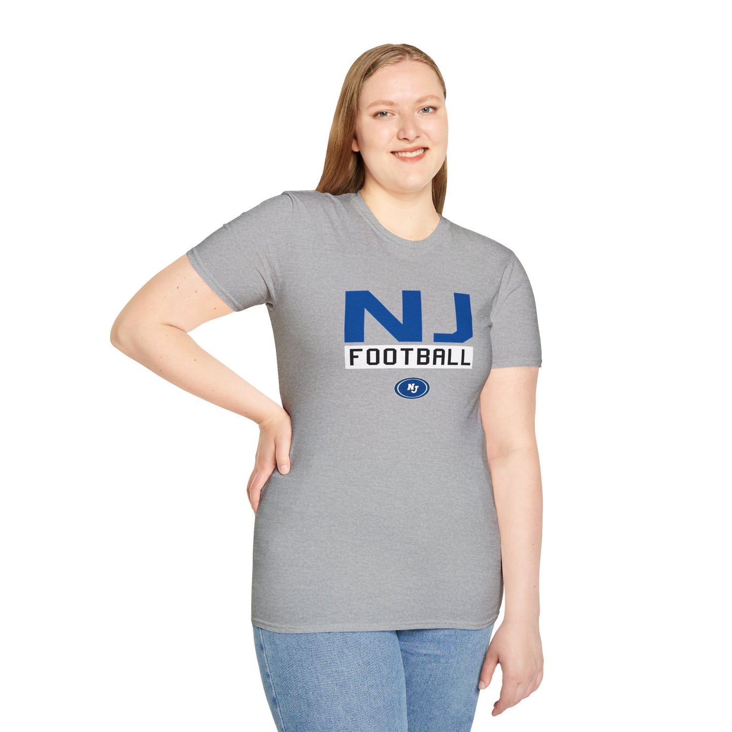 NJ Football Unisex Softstyle T-Shirt