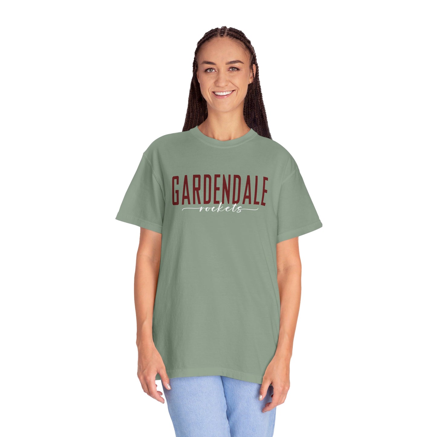 Gardendale Rockets Unisex Garment-Dyed T-shirt