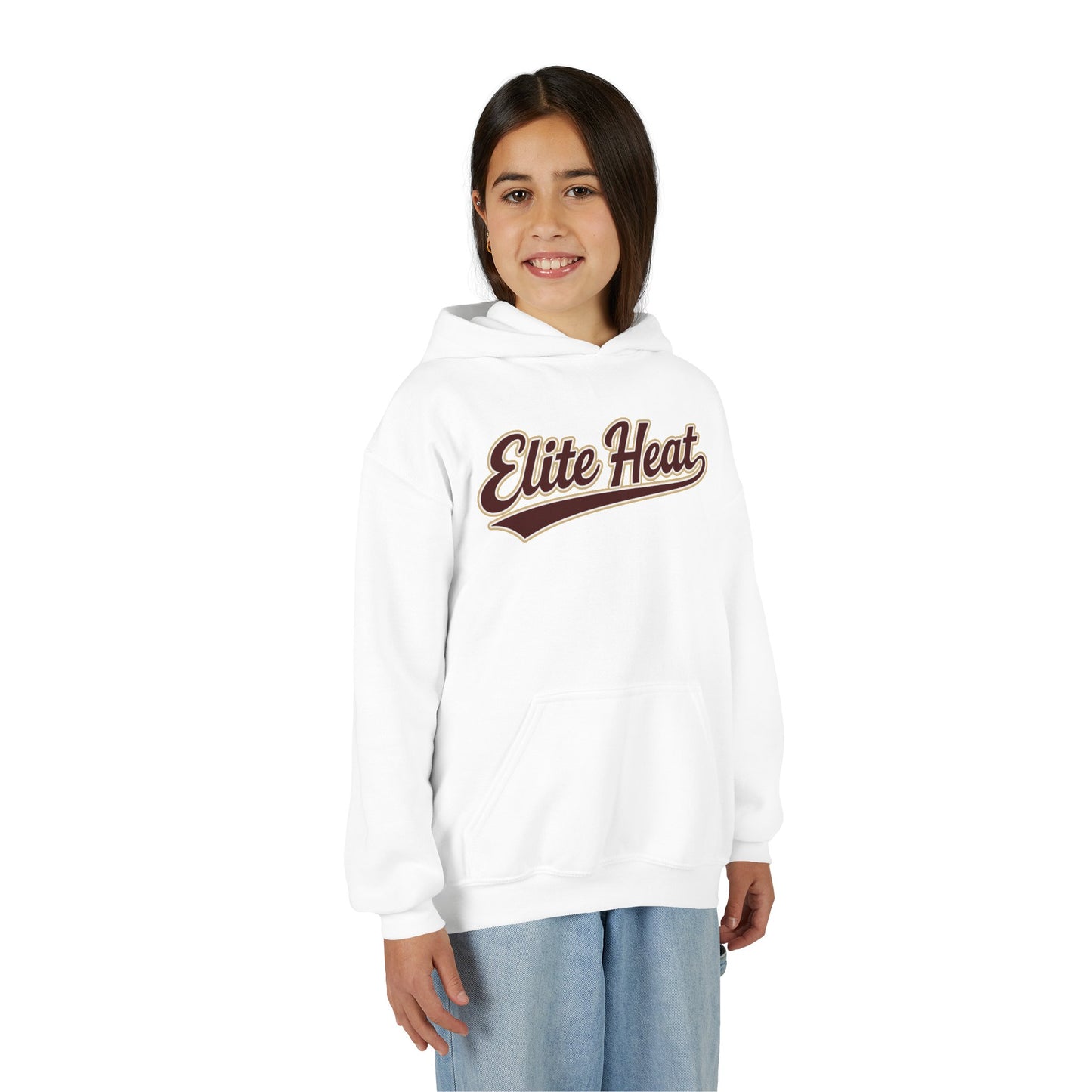 Elite Heat Youth Retro Script Hoodie