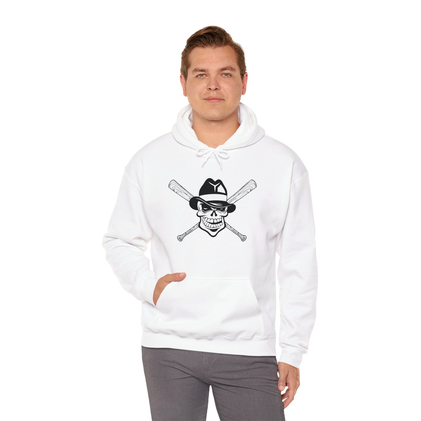 Mafia Skull Heavy Blend™ Hooded Sweatshirt