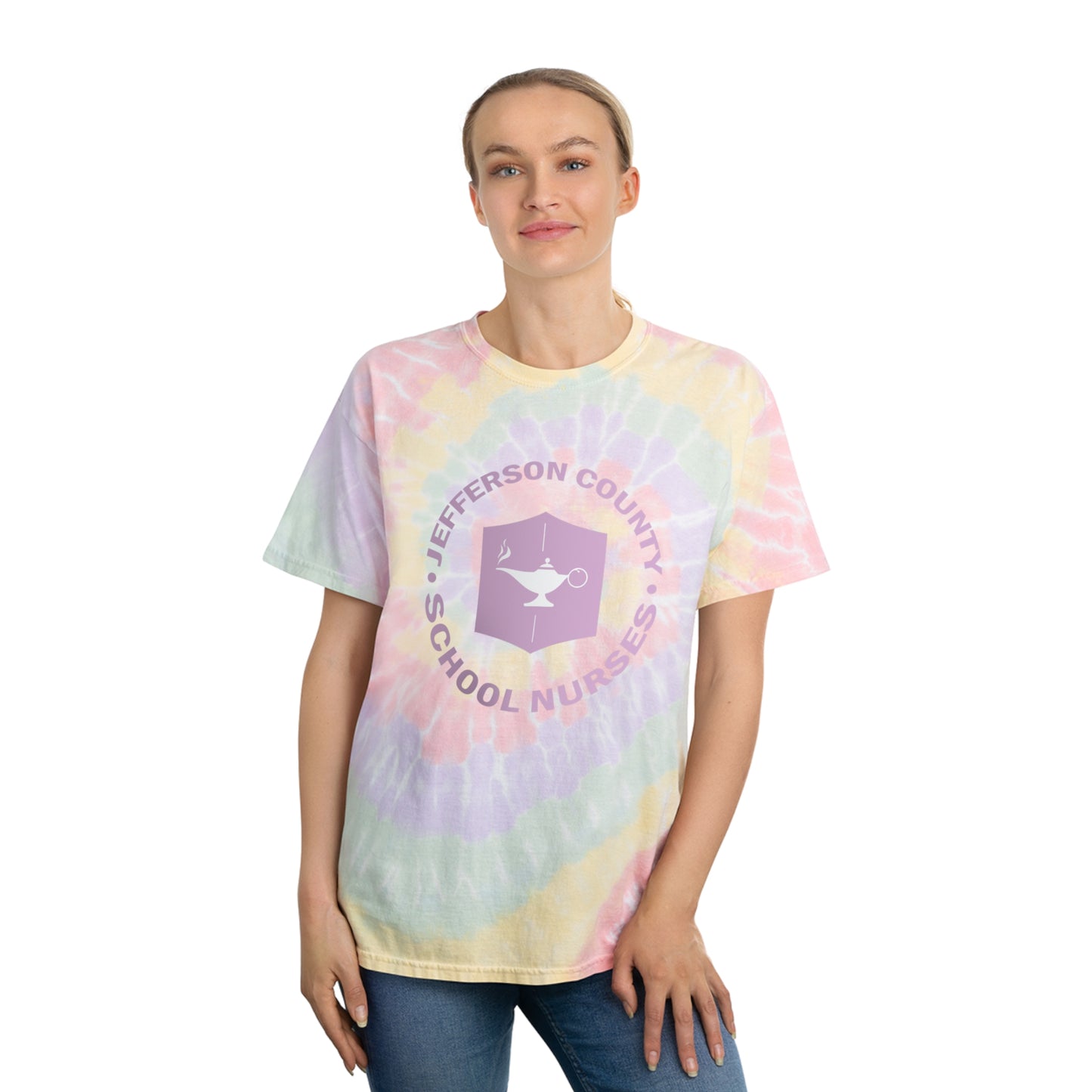 JefCoEd Nurse Tie-Dye Tee