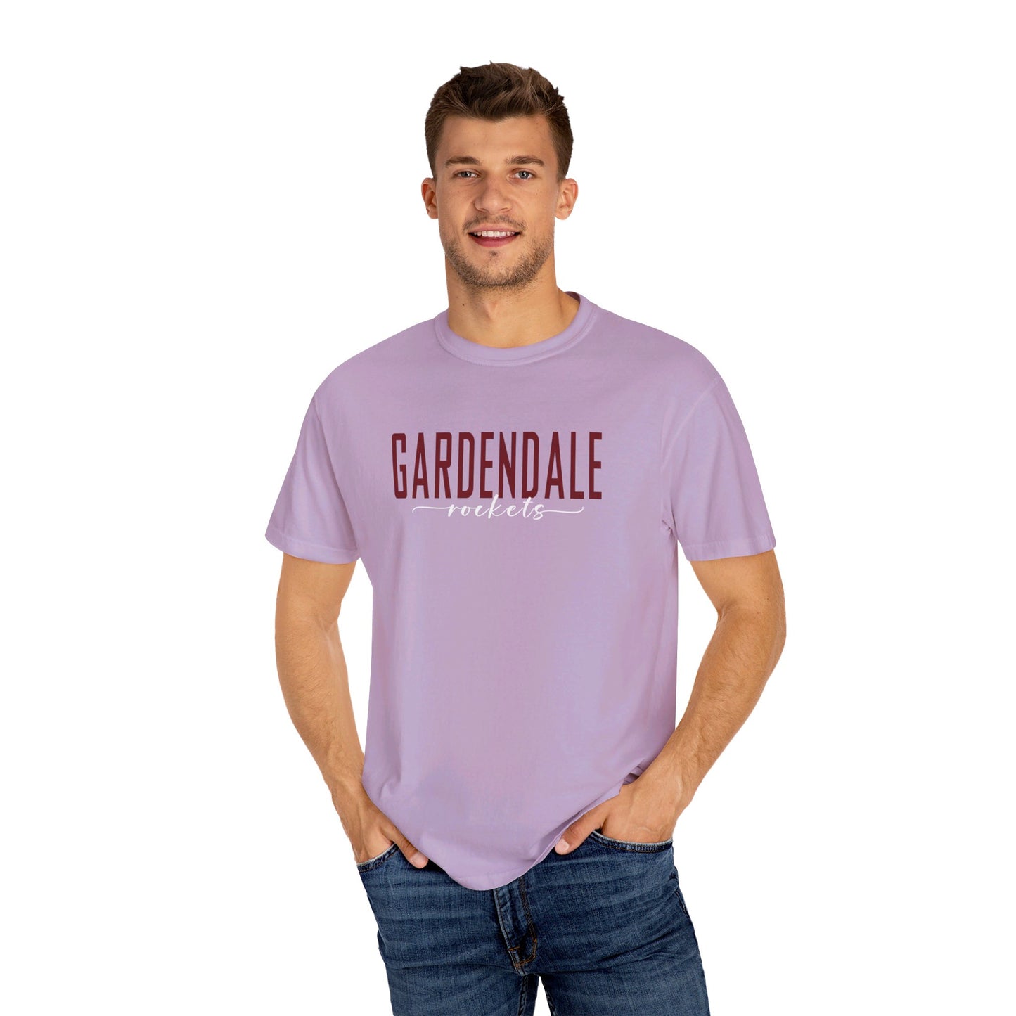 Gardendale Rockets Unisex Garment-Dyed T-shirt