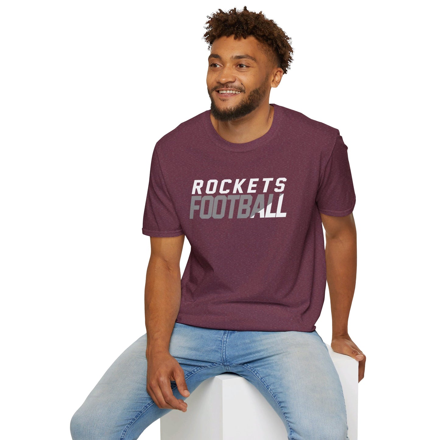 Rockets FootbALL Unisex Softstyle T-Shirt