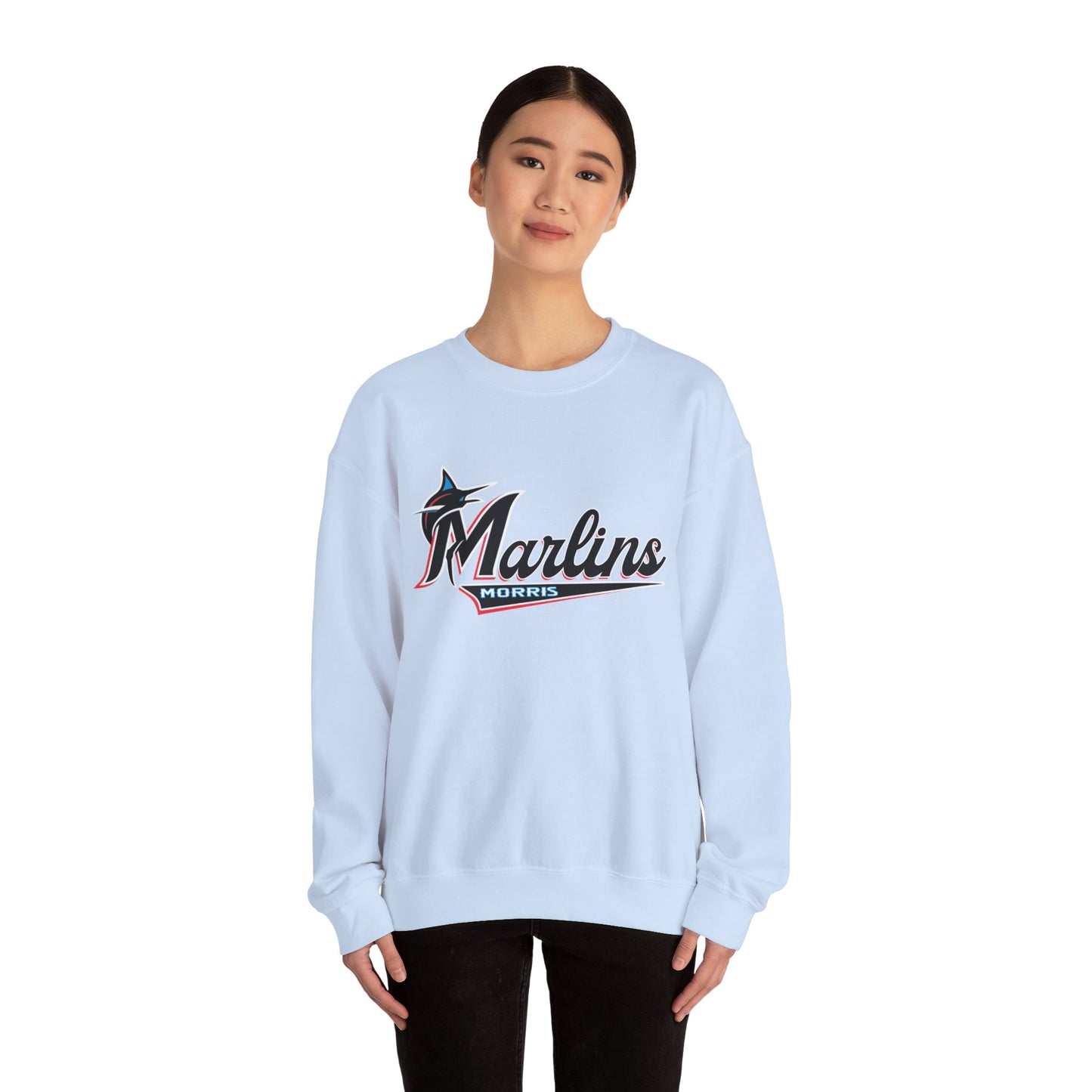 Morris Marlins Heavy Blend™ Crewneck Sweatshirt