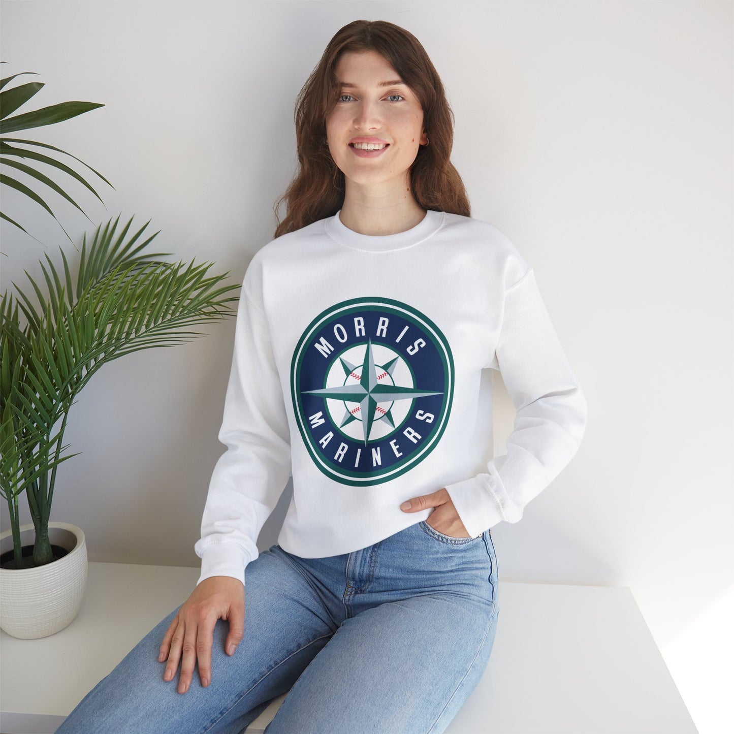 Morris Mariners Unisex Heavy Blend™ Crewneck Sweatshirt