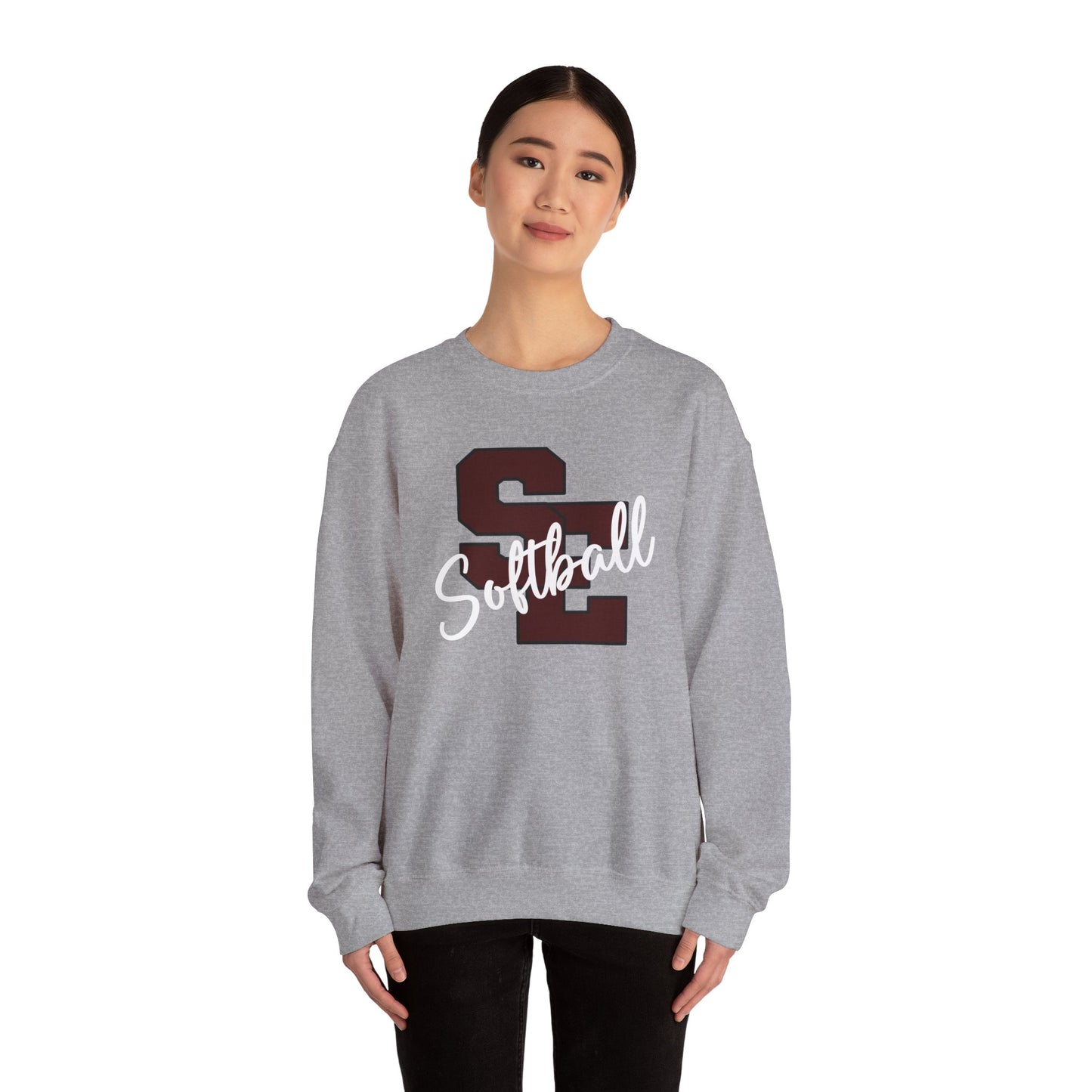 SE Softball Heavy Blend™ Crewneck Sweatshirt