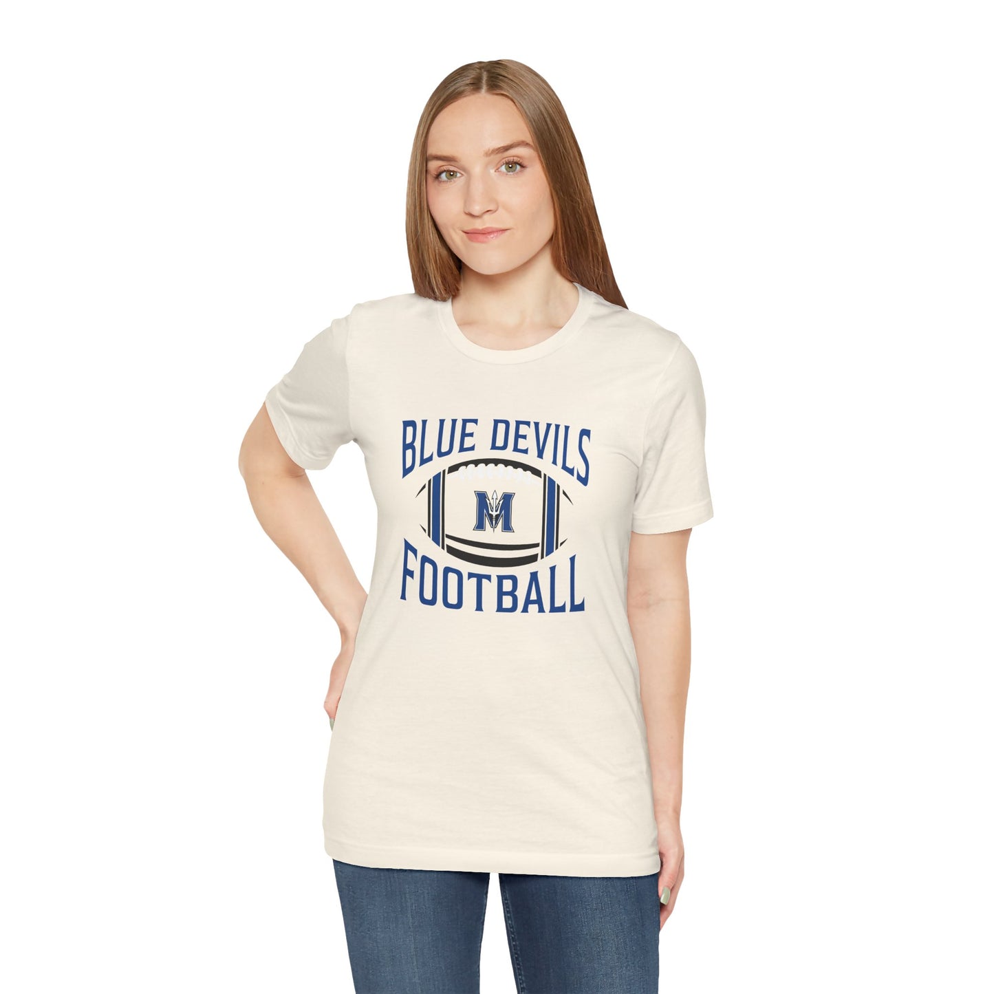 Blue Devils Football Team Spirit Tee